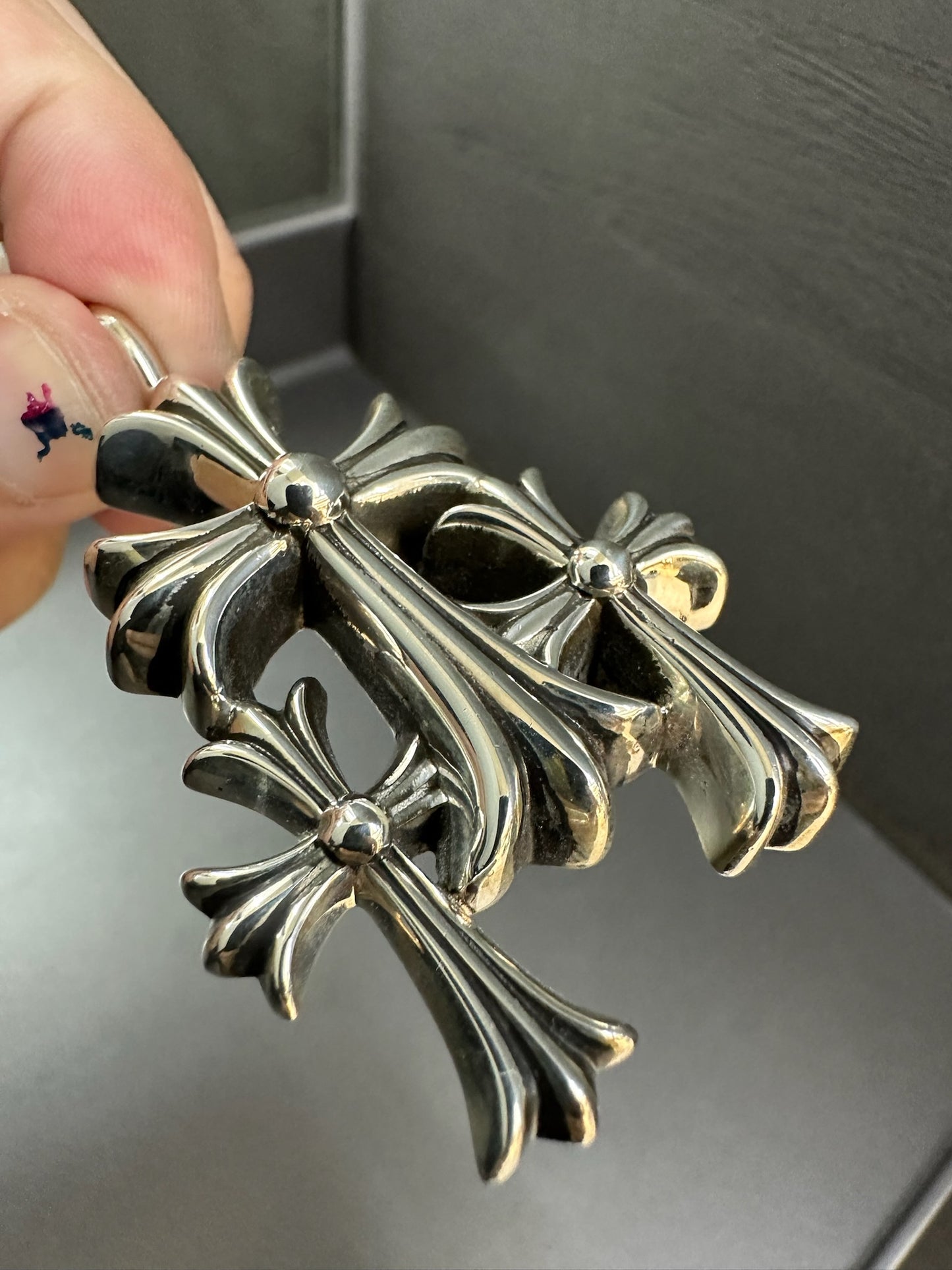Chrome Hearts Triple Cross Pendant