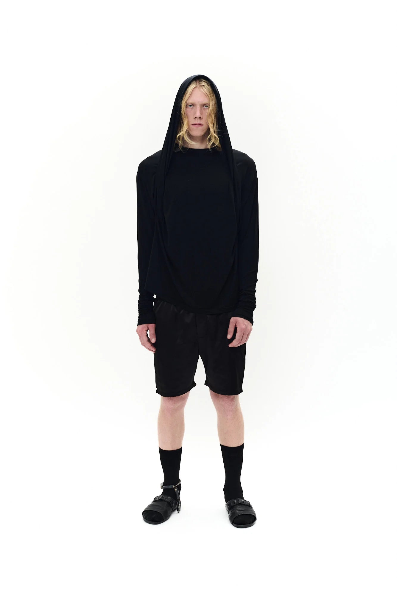 P.L.N. LONG SLEEVE SHIRT WITH PANEL