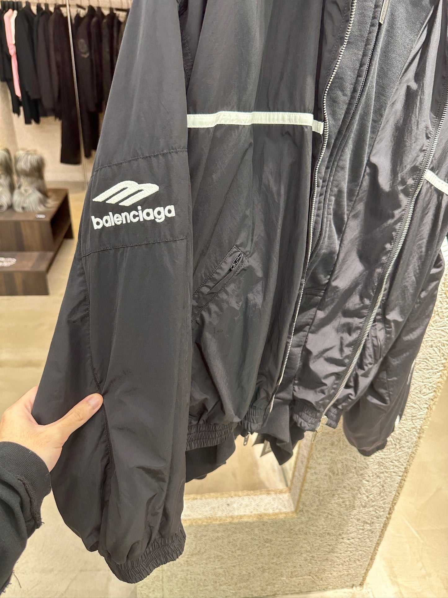 Balenciaga Double Layered Jacket
