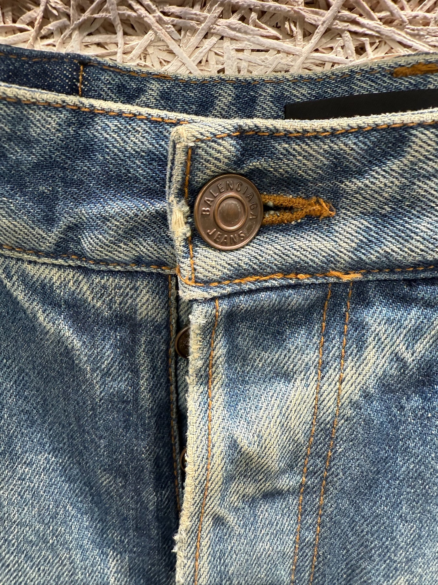 Balenciaga Slashed Jeans
