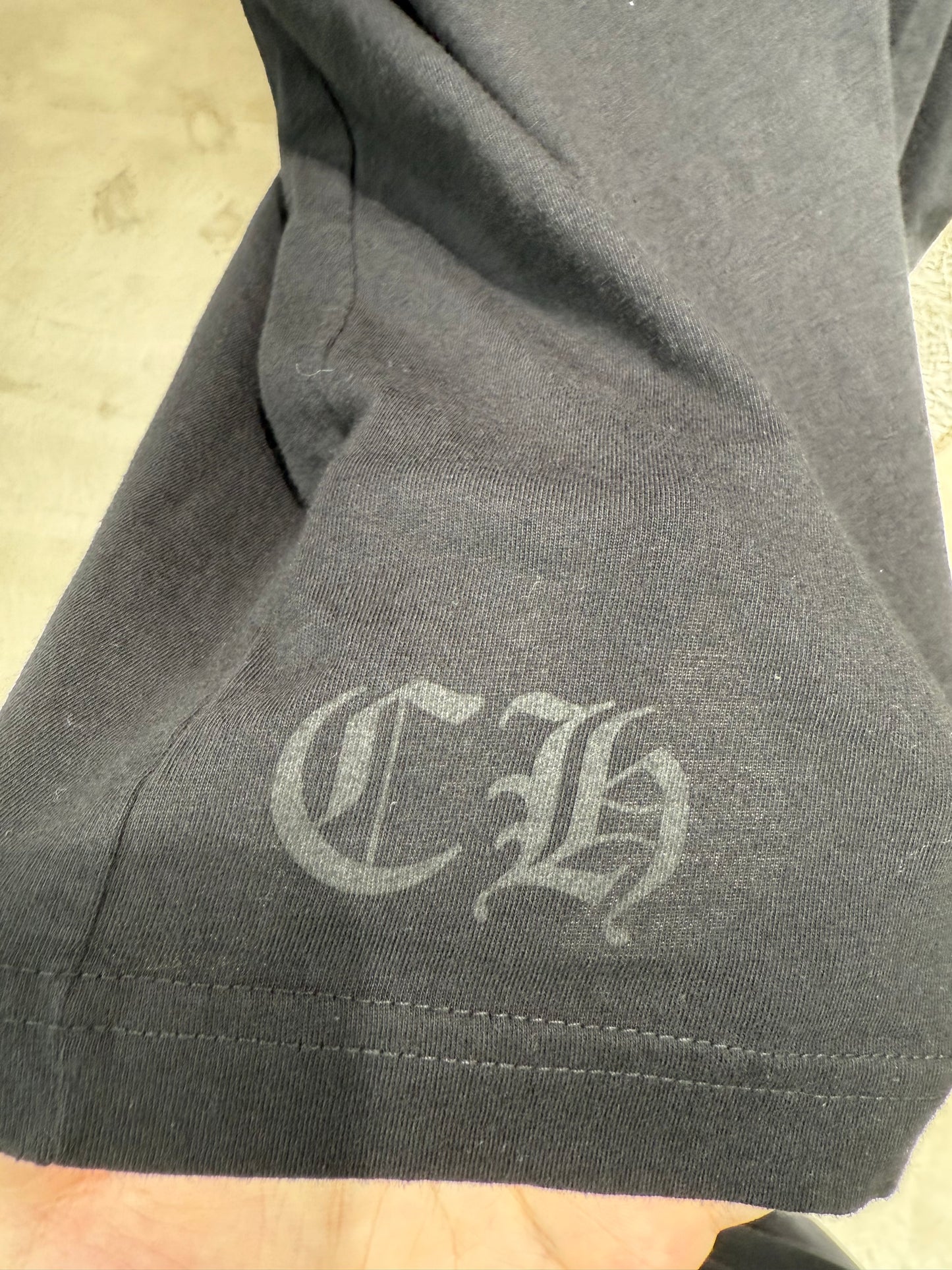 Chrome Hearts neck logo T-shirt