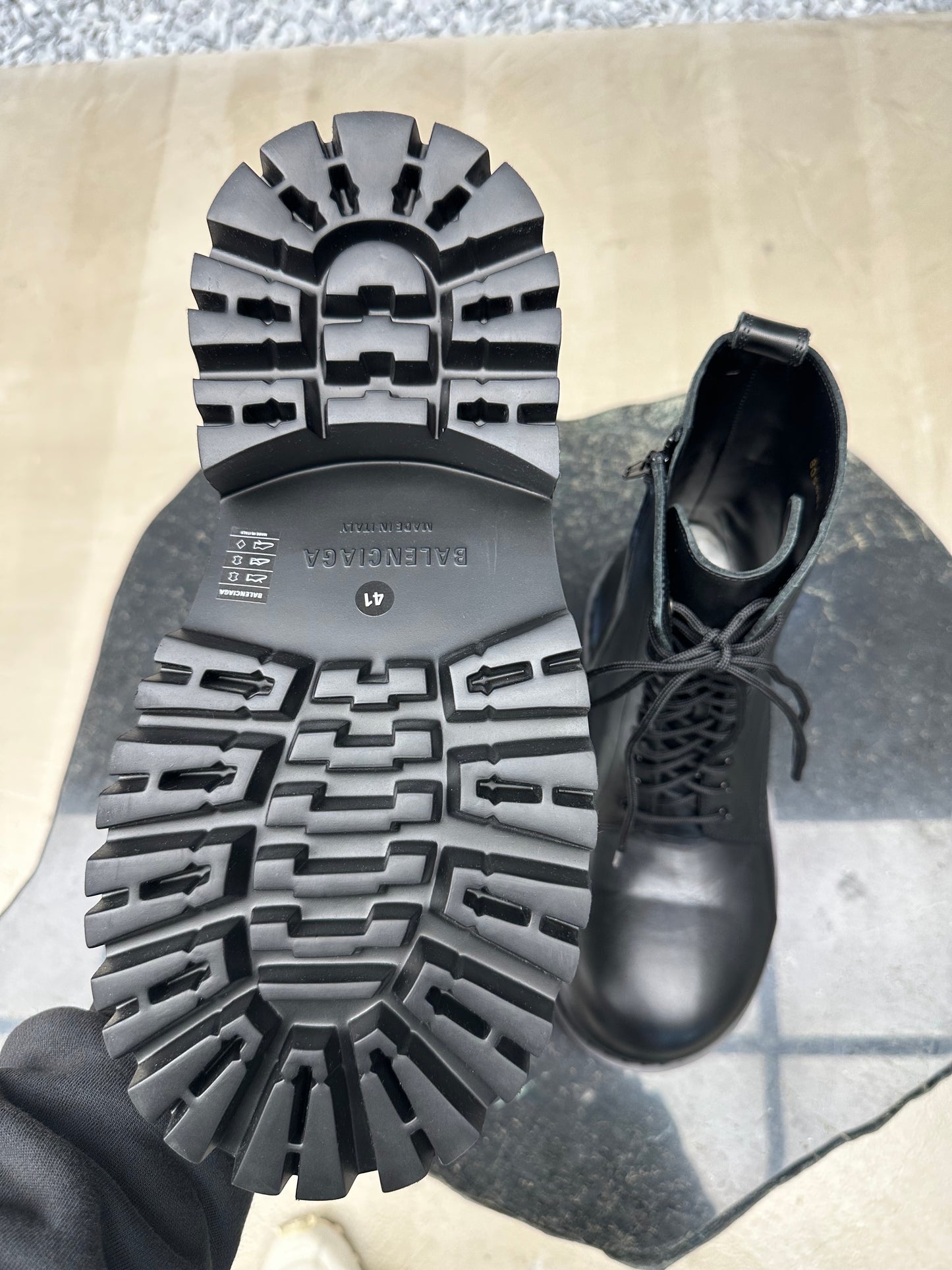 Balenciaga Stomper Bootie Soft Calfskin