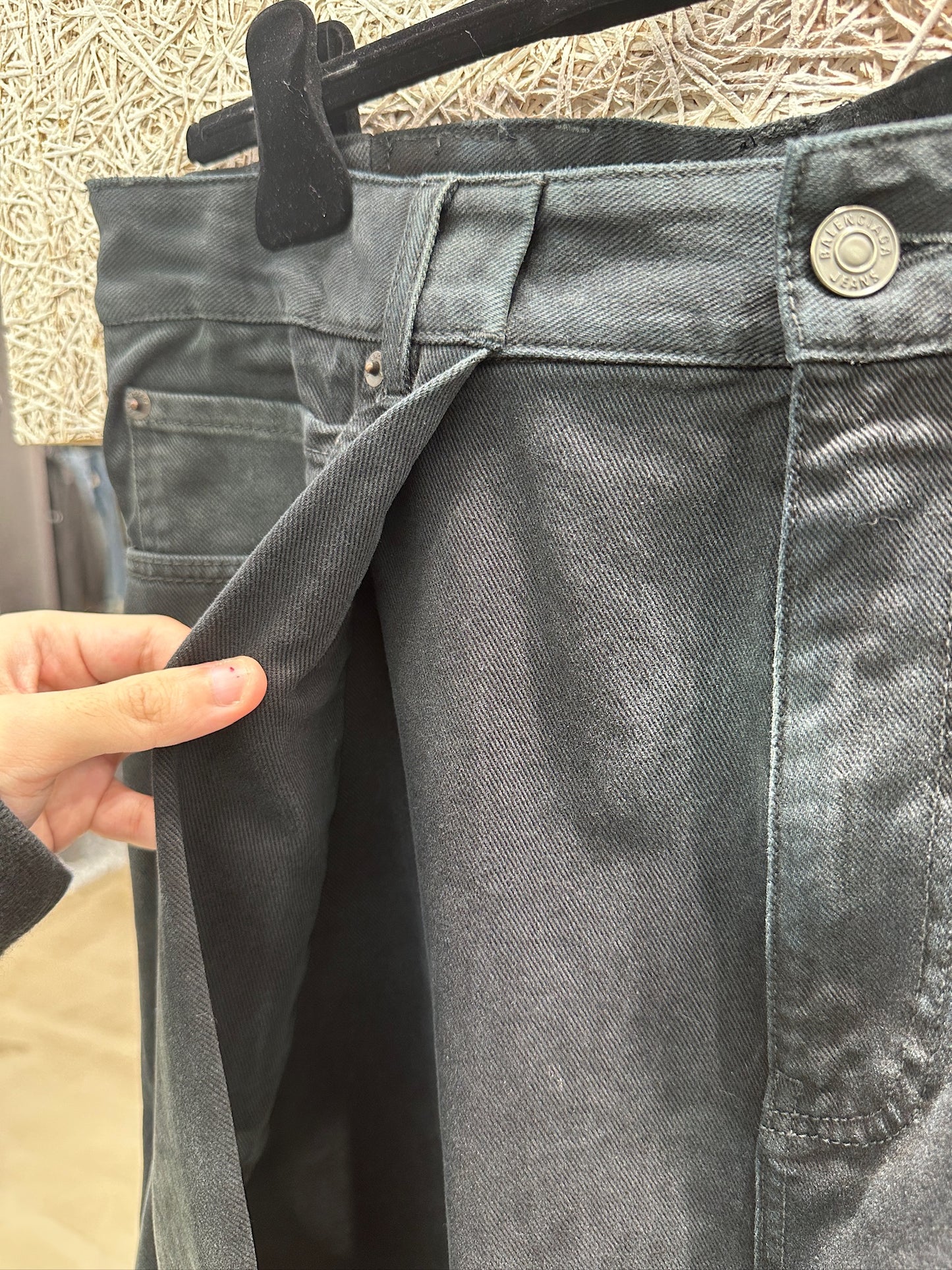 Balenciaga Double Side Baggy Jeans