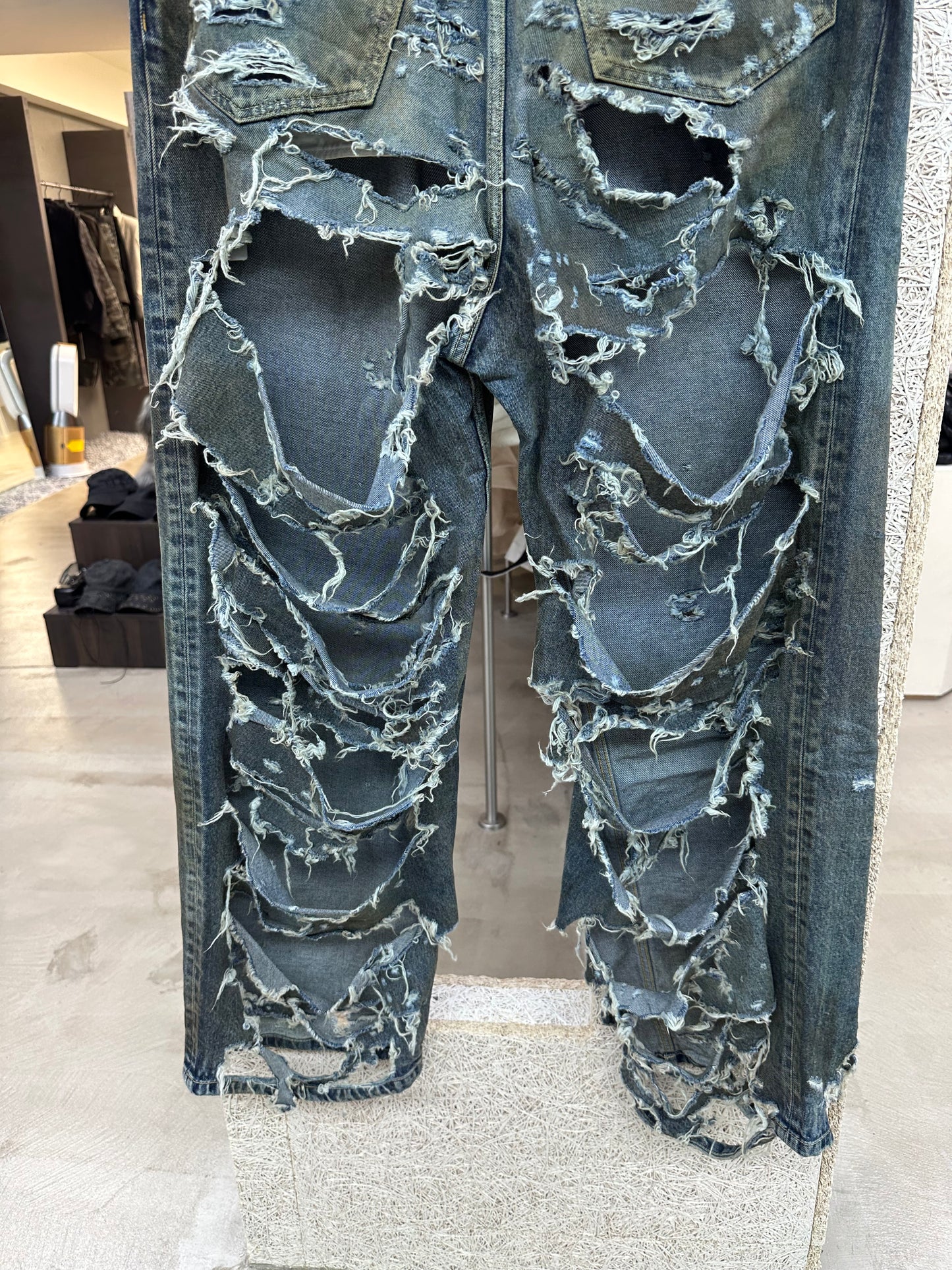 Balenciaga Super Destroyed Jeans