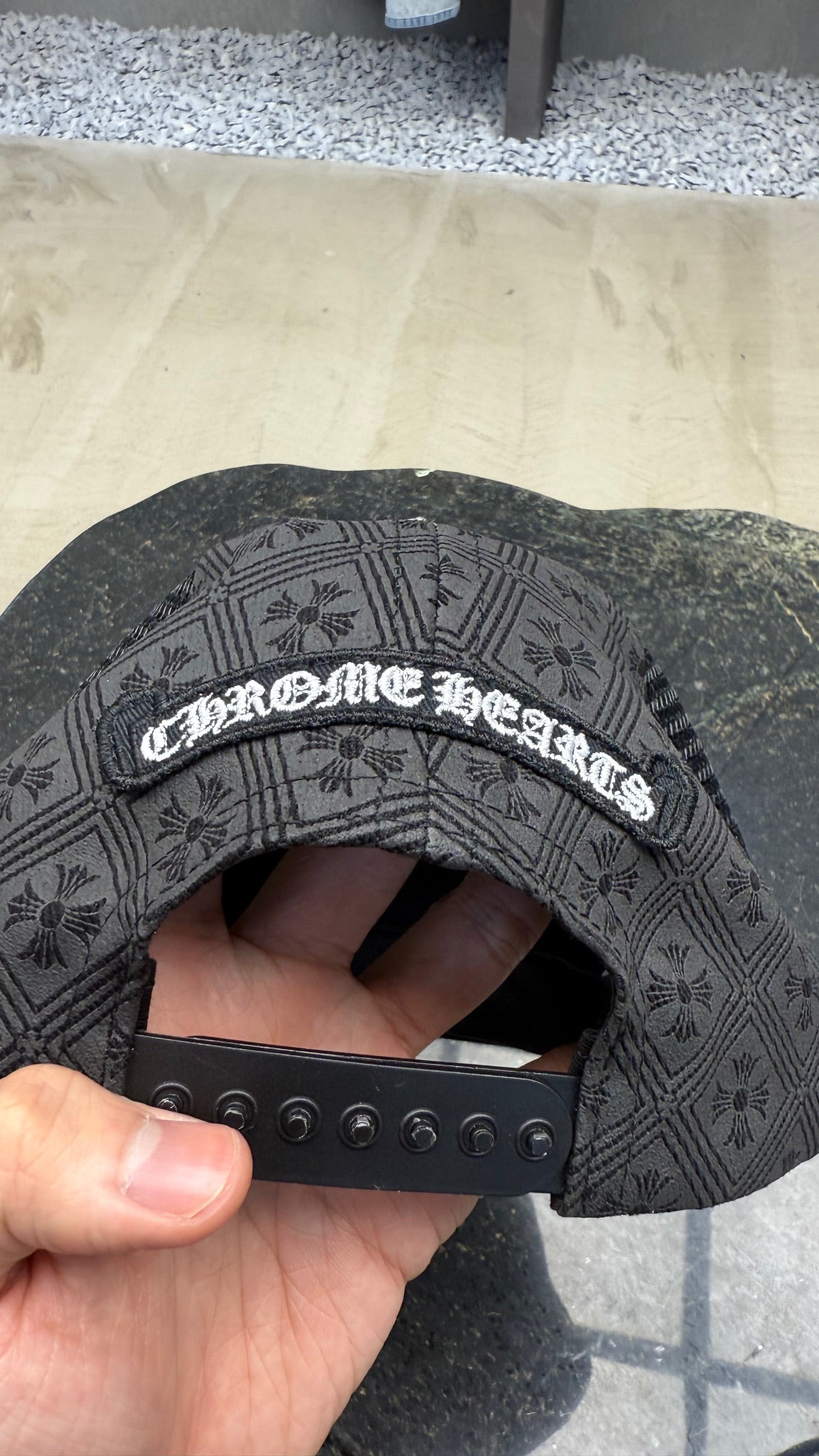 Chrome Hearts Triple Cross Trucker Hat