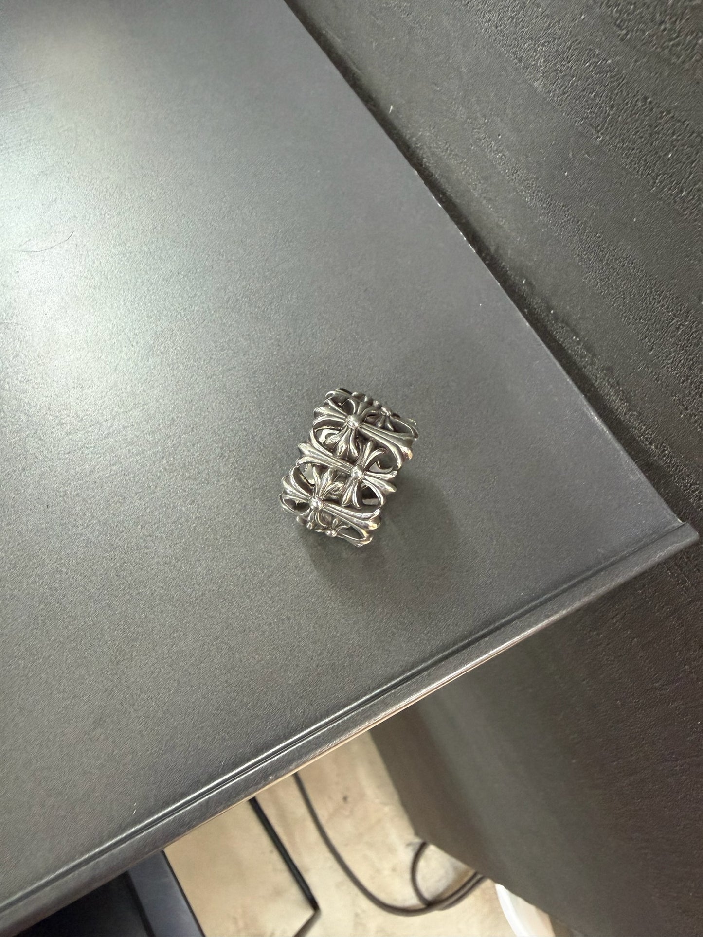 Chrome Hearts Cemetery Cross Ring
