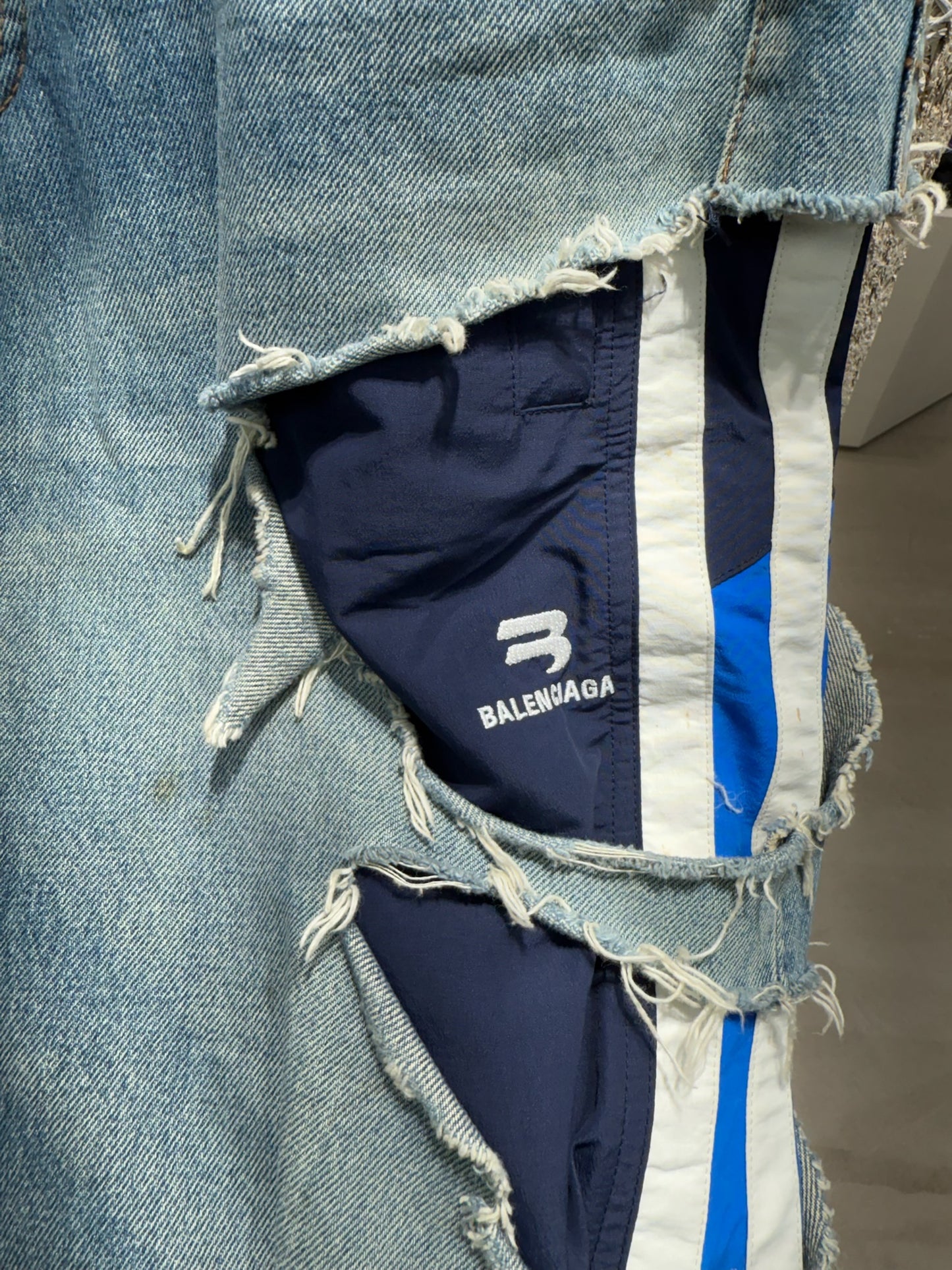 Balenciaga Slashed Jeans