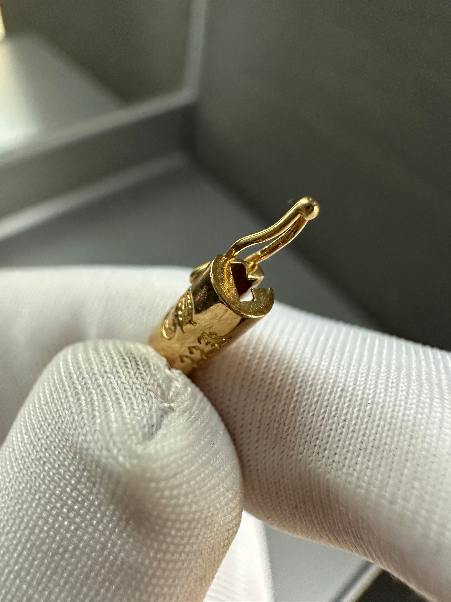 Chrome Hearts 22k Tiny E bracelet with diamonds 12links