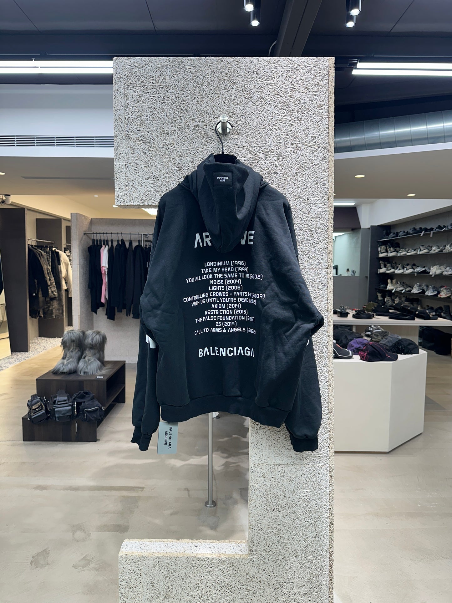 Balenciaga X Apple Music Zip-up Hoodie
