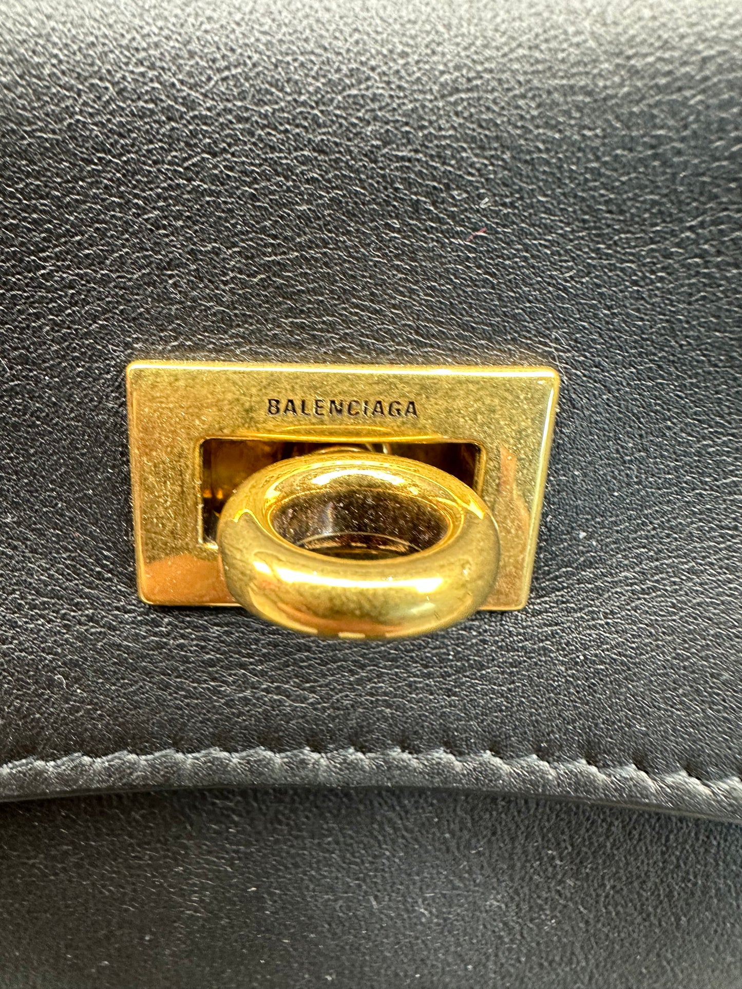 Balenciaga Rodeo Small Handbag with Gold Hardware