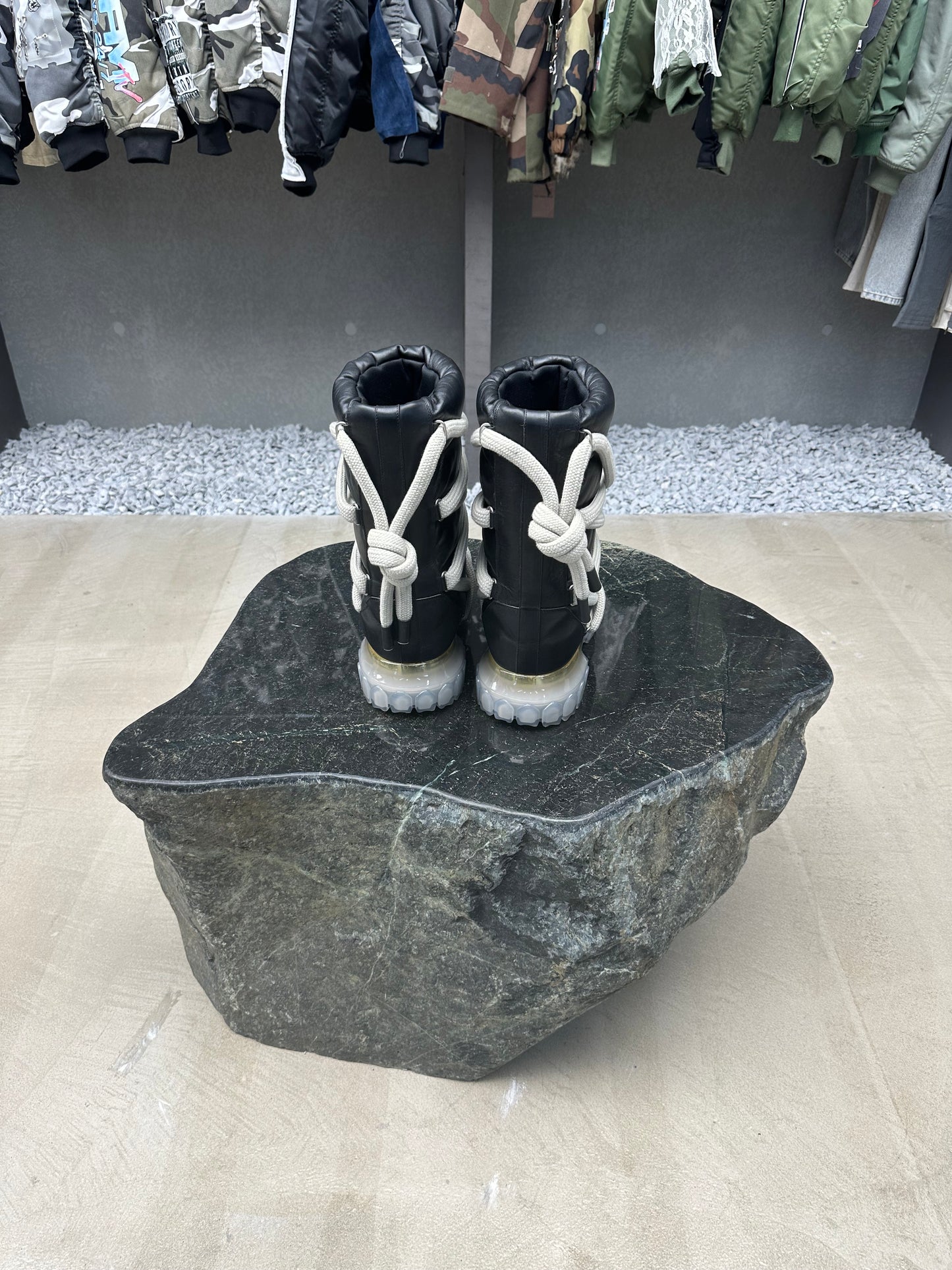 Rick Owens Lunar Tractor Boots