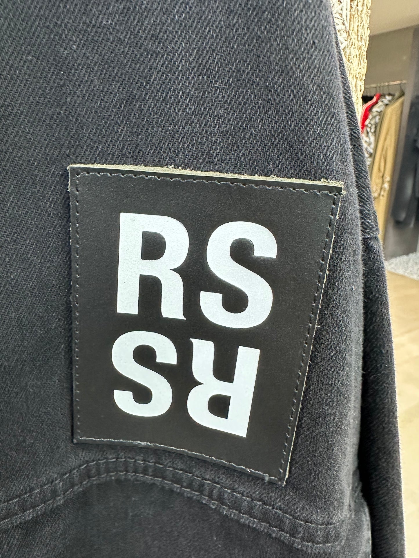 Raf Simons New Order Flower Denim Jacket