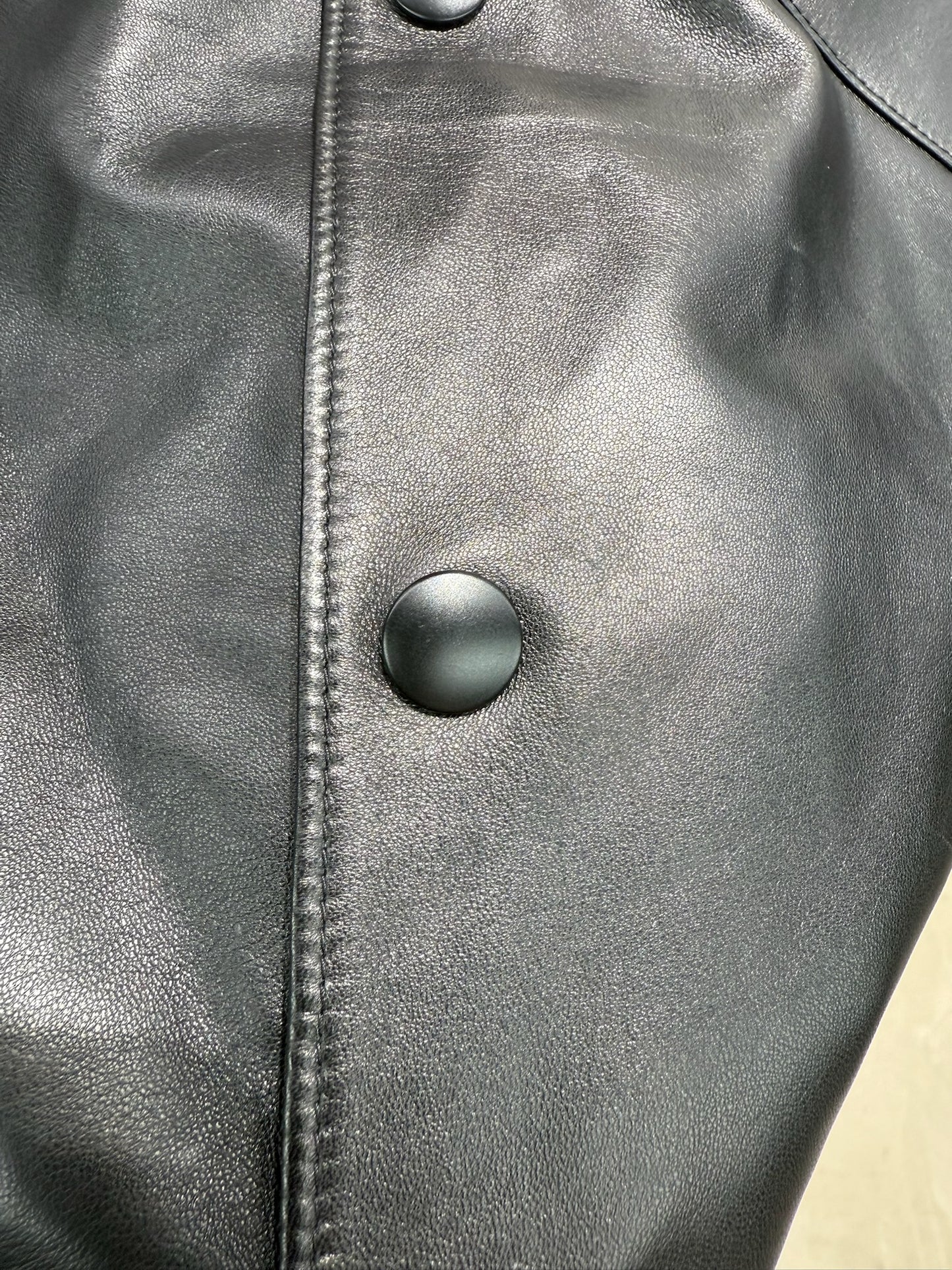 Prada Nappa Leather Shirt