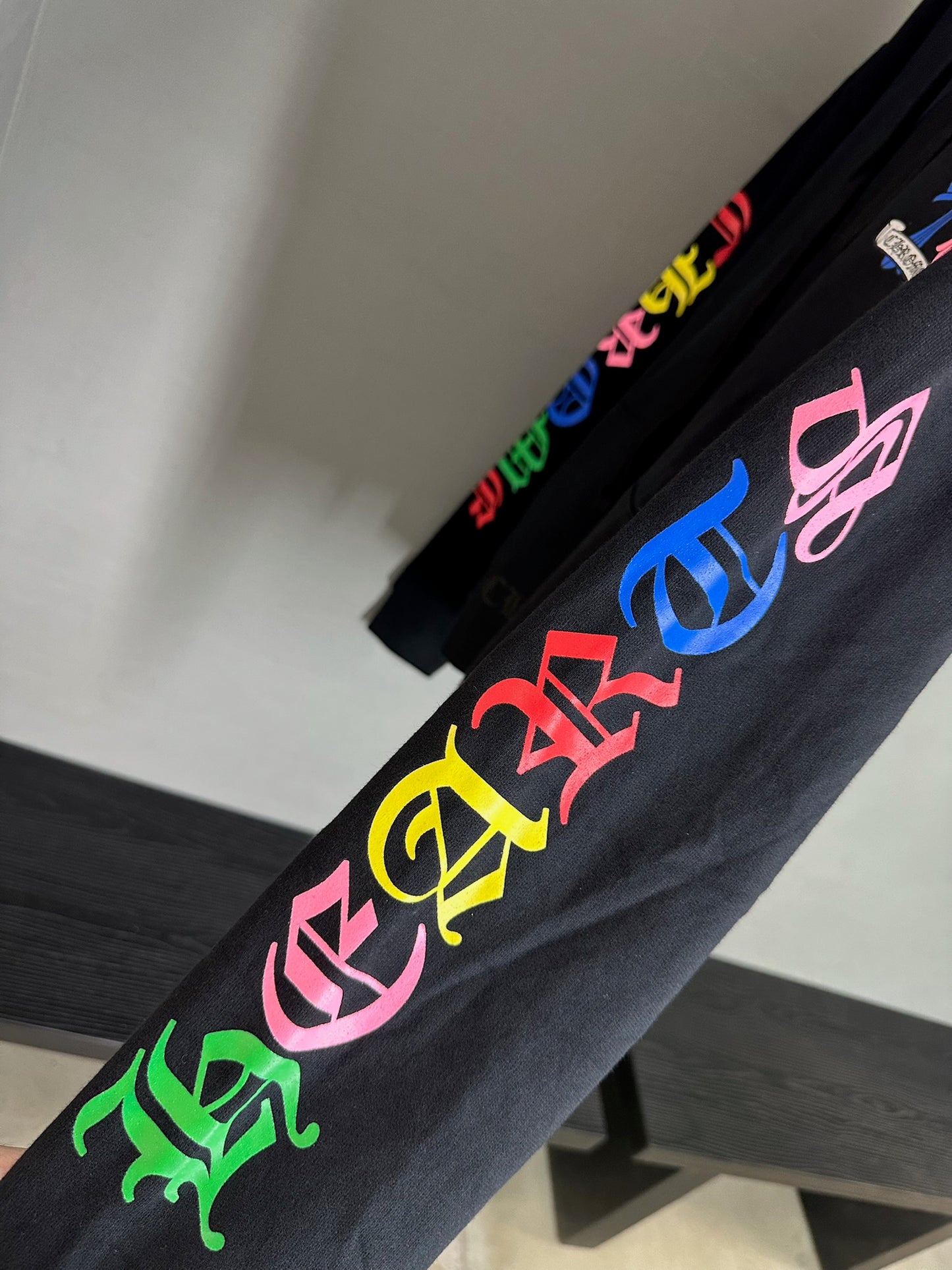Chrome Hearts Color Cemetery Zip Up Hoodie