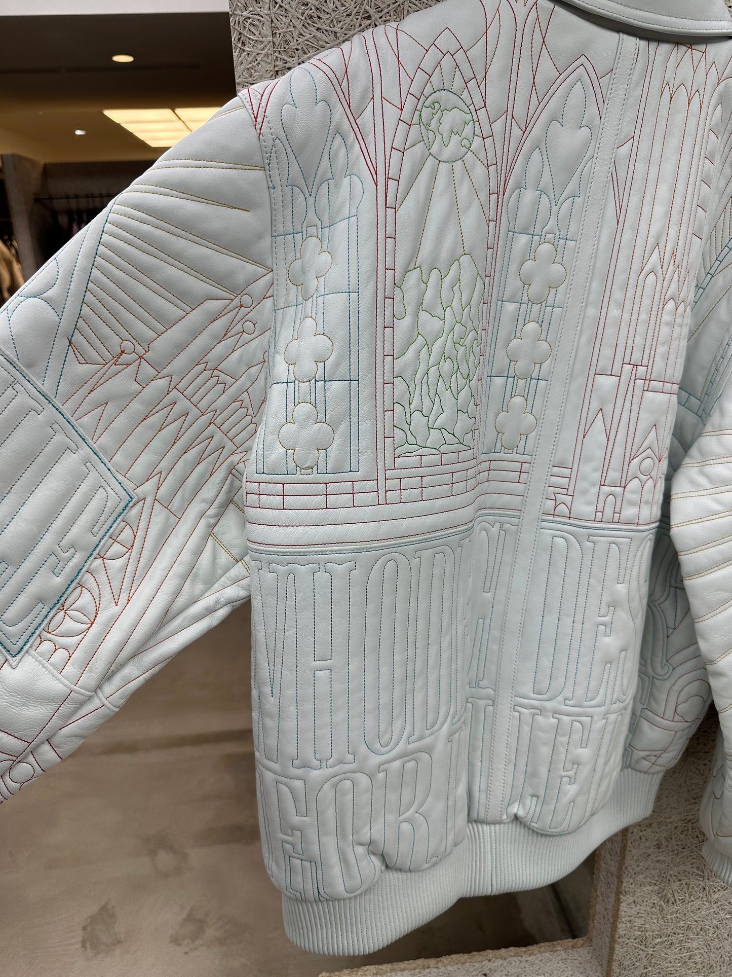 Pellepelle wdw Cathedral Leather Jacket