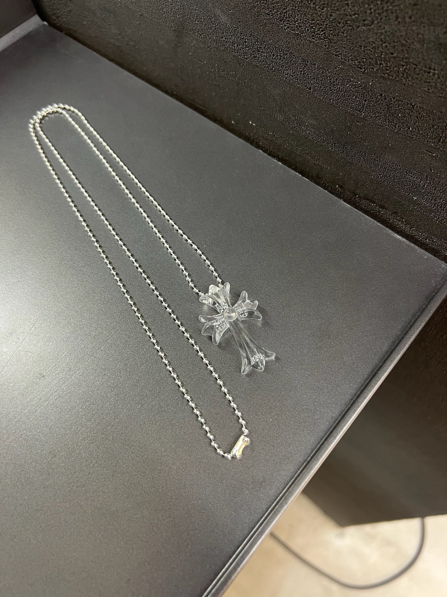 Chrome Hearts Transparent Silicon Necklace