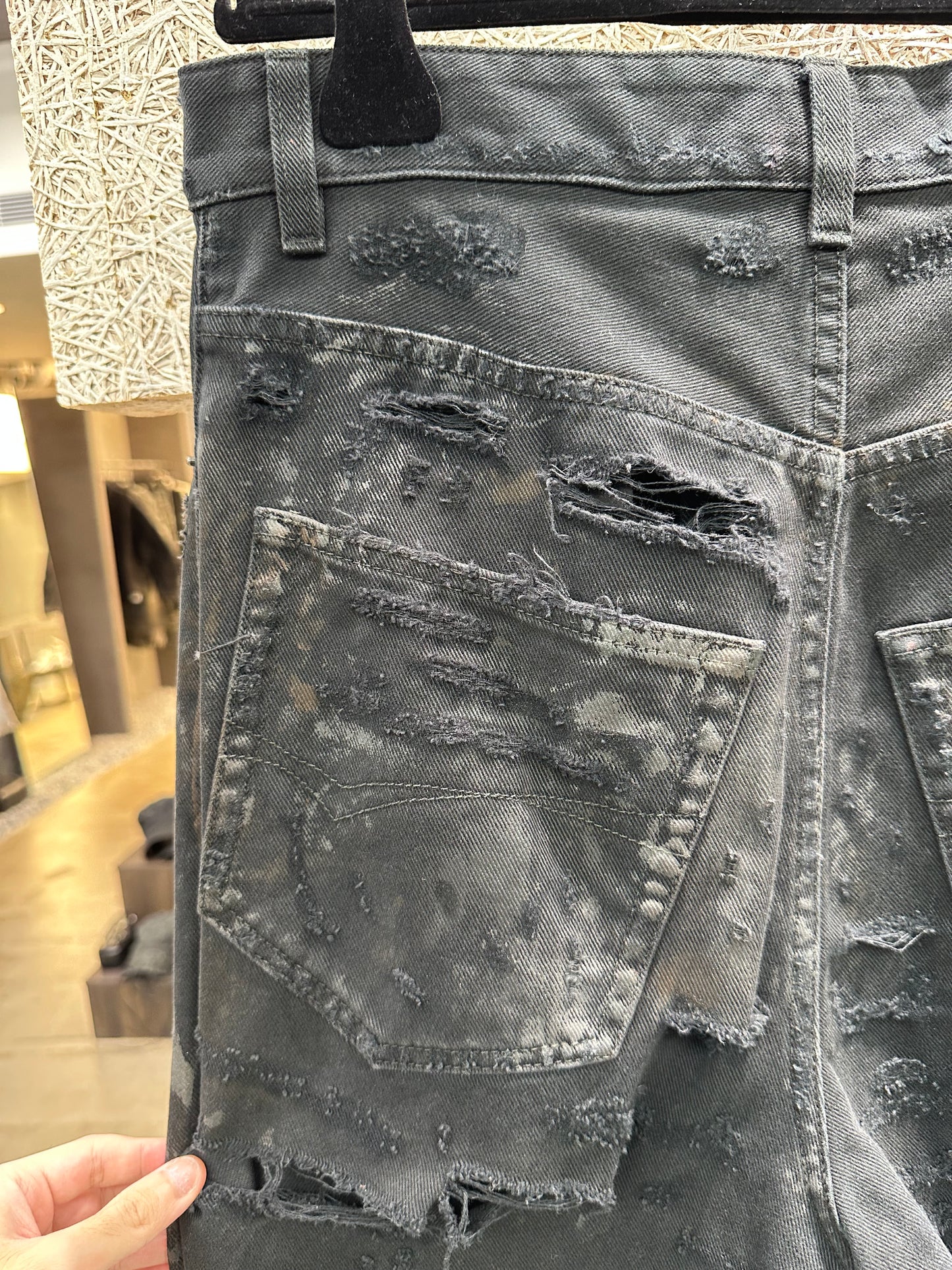 Balenciaga Super Destroyed Jeans