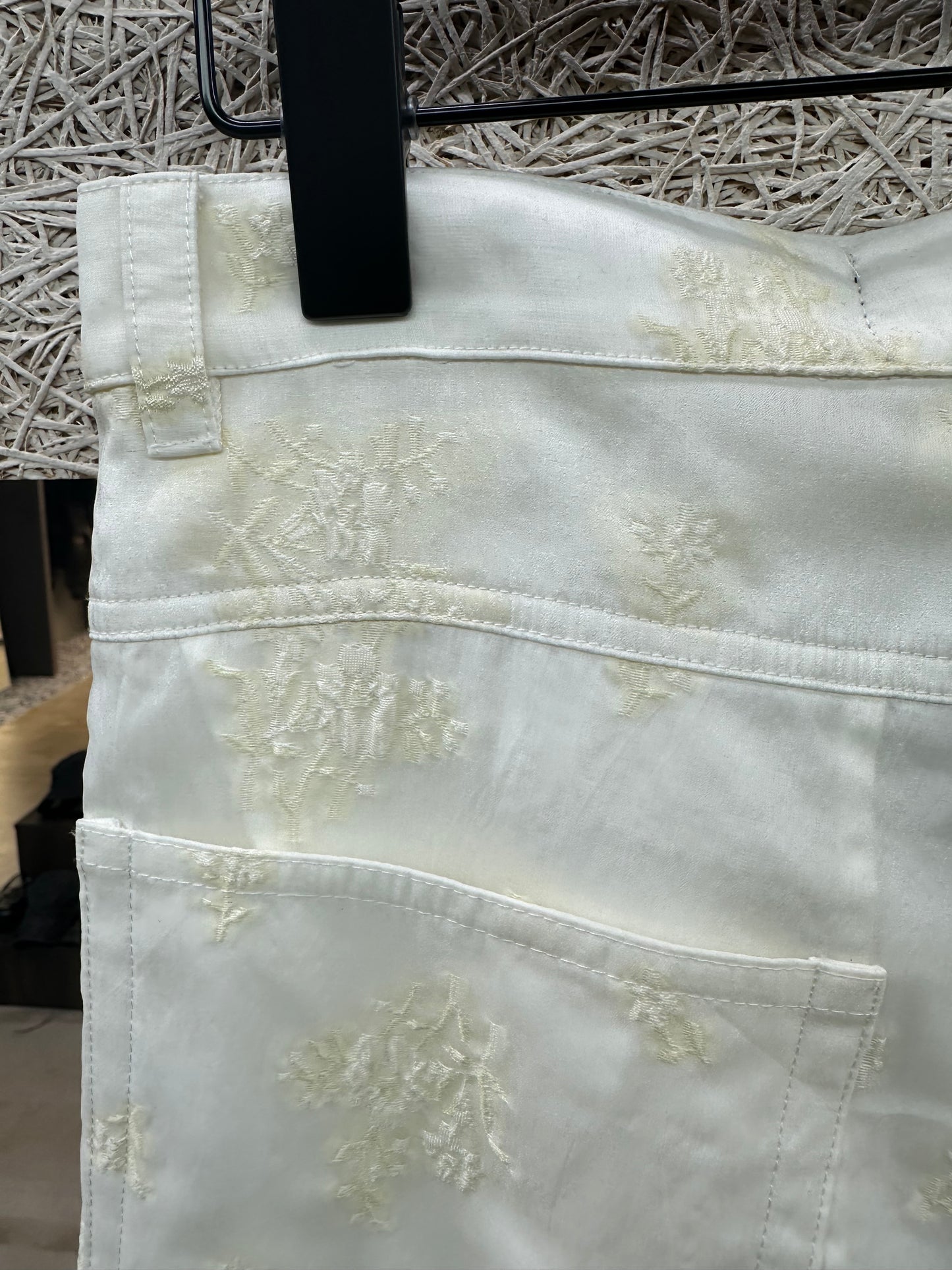 Who Decides War Embroidery Pants