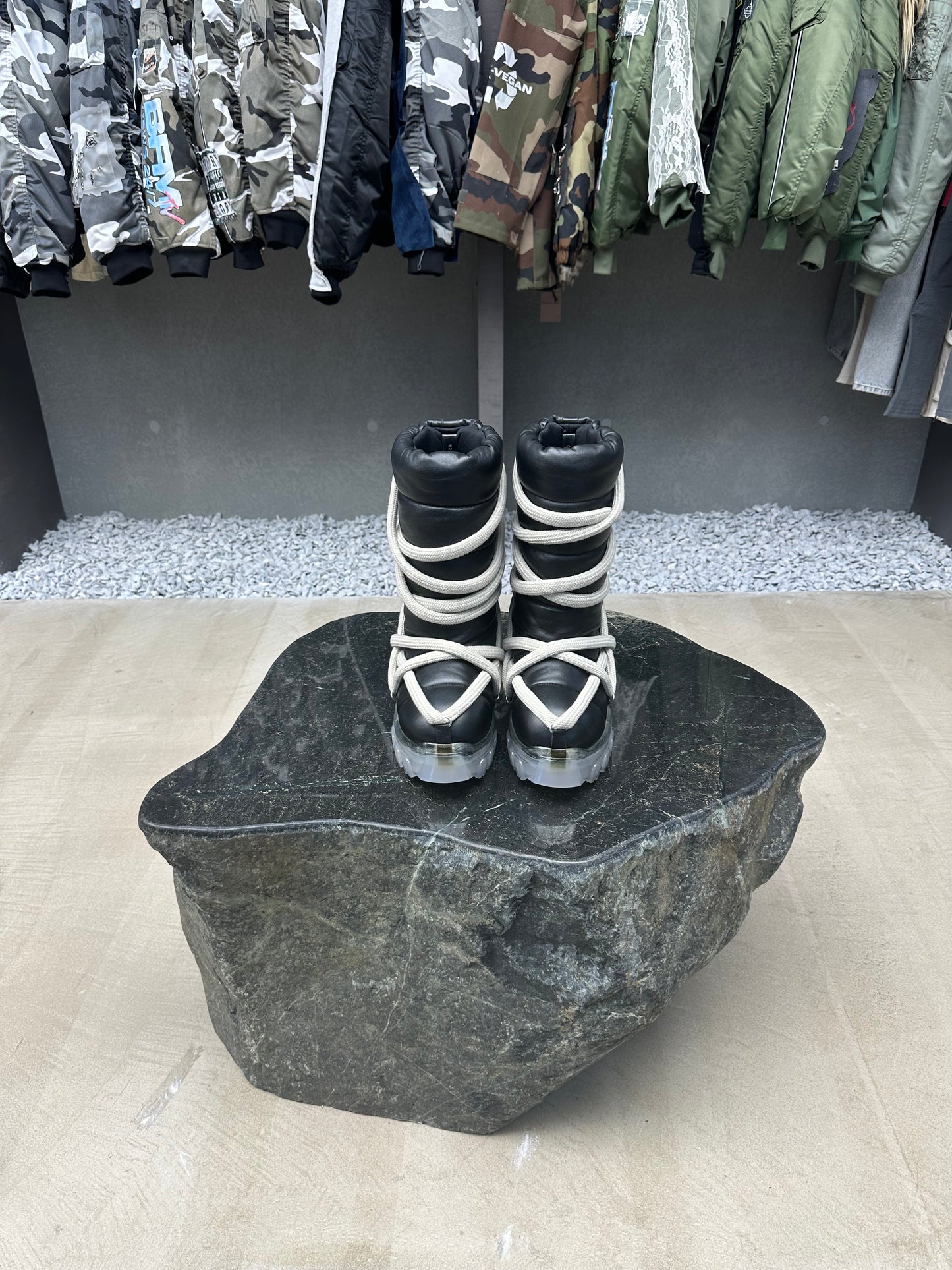 Rick Owens Lunar Tractor Boots