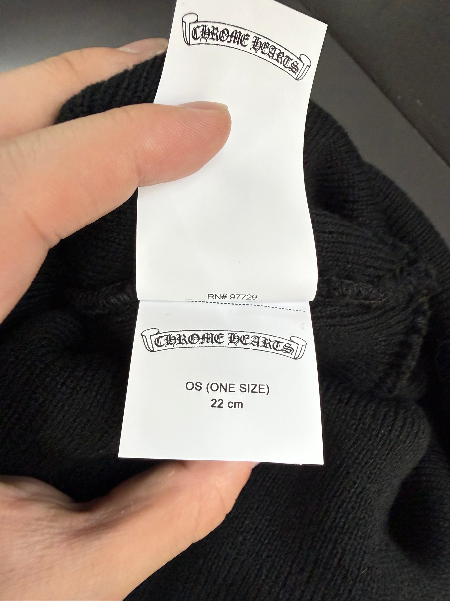 Chrome Hearts Logo Beanie