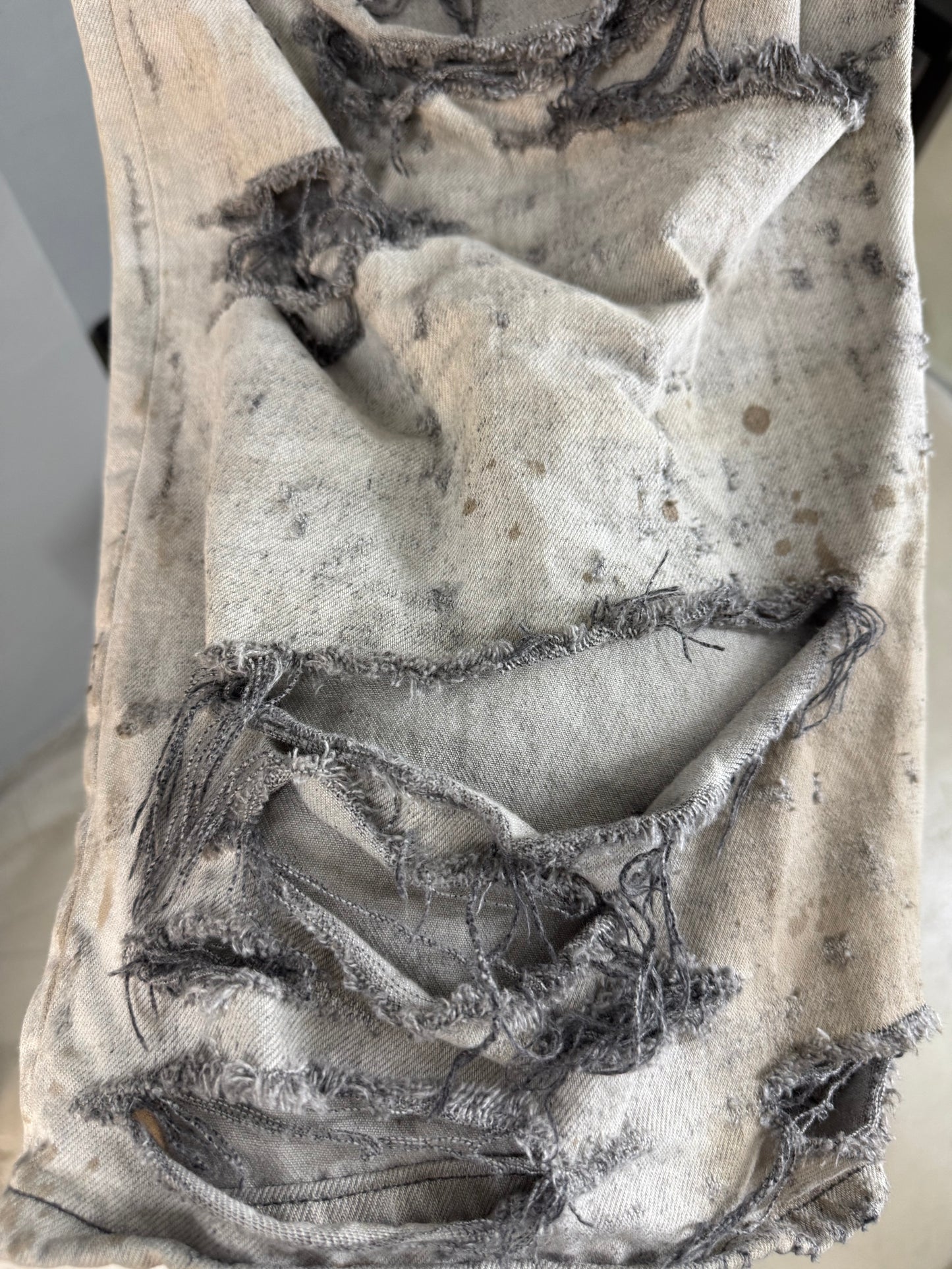Balenciaga Super Destroyed Jeans