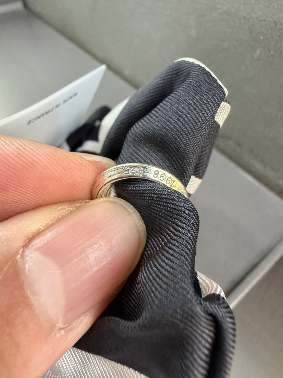 Chrome Hearts Silk Hair Tie