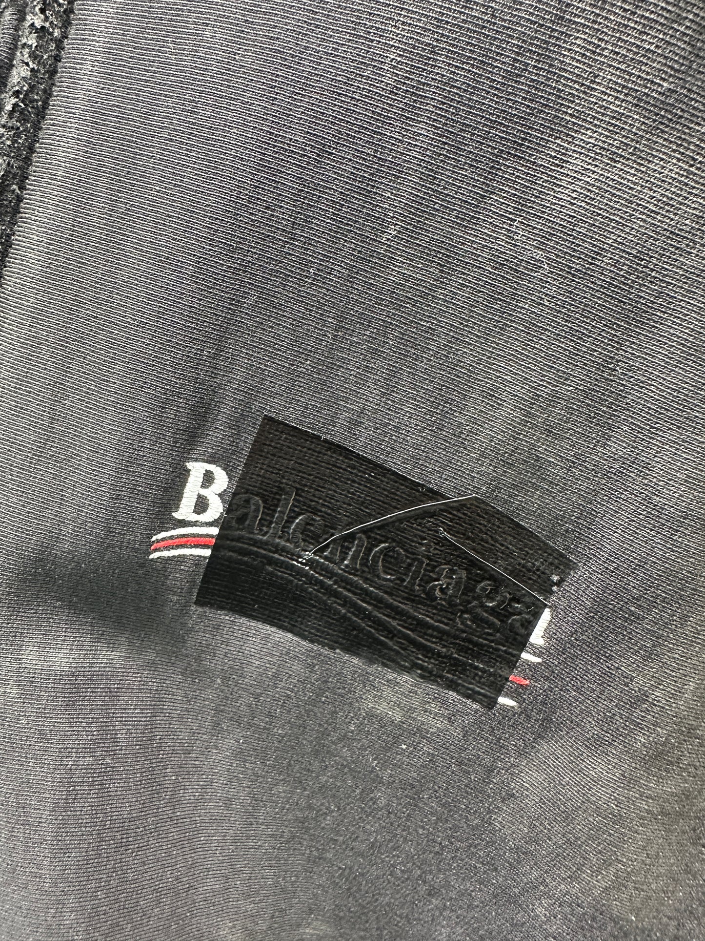 Balenciaga Taped Political Zip-up Jacket