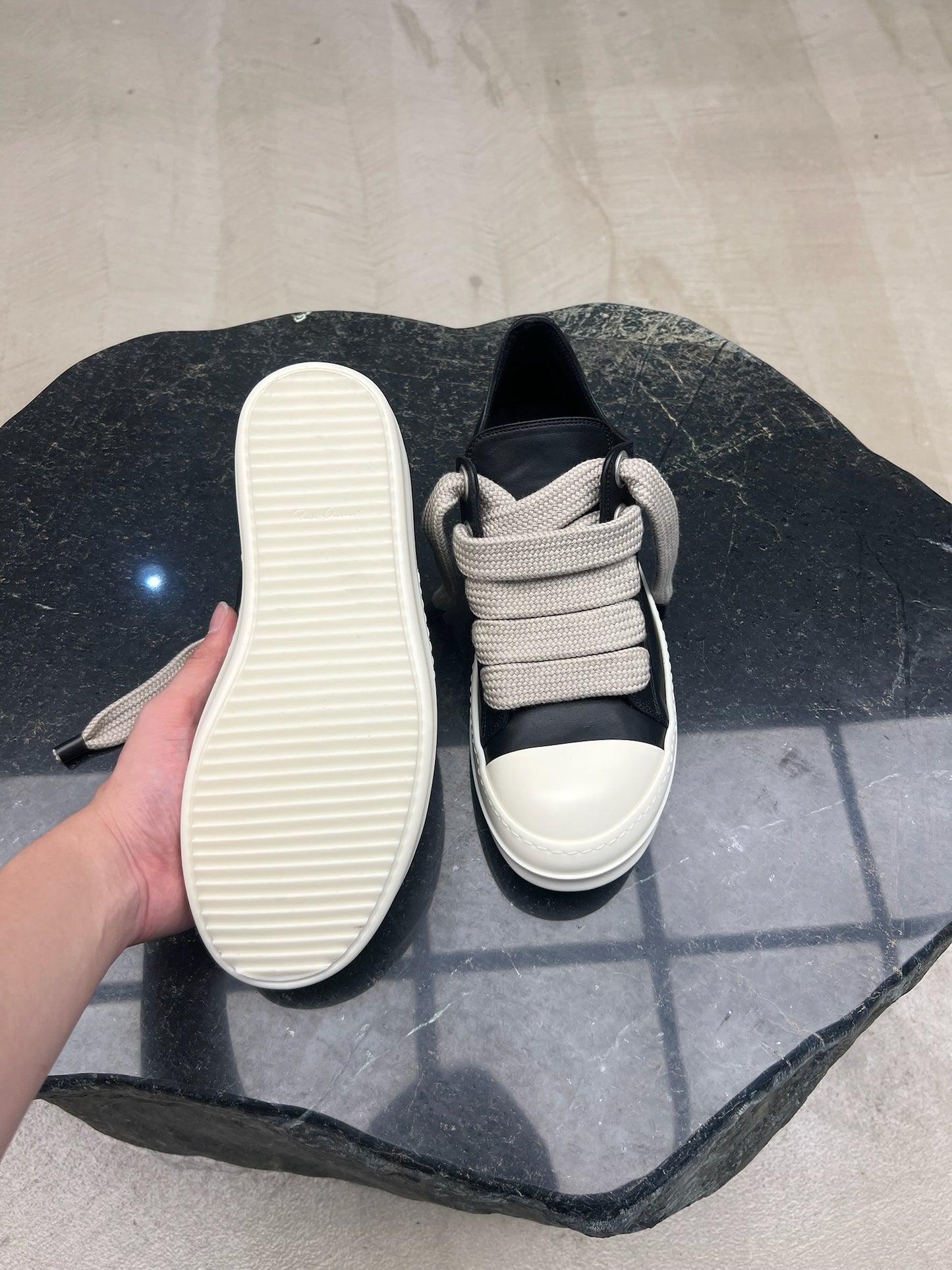 Rick Owens Jumbo Lace Sneakers