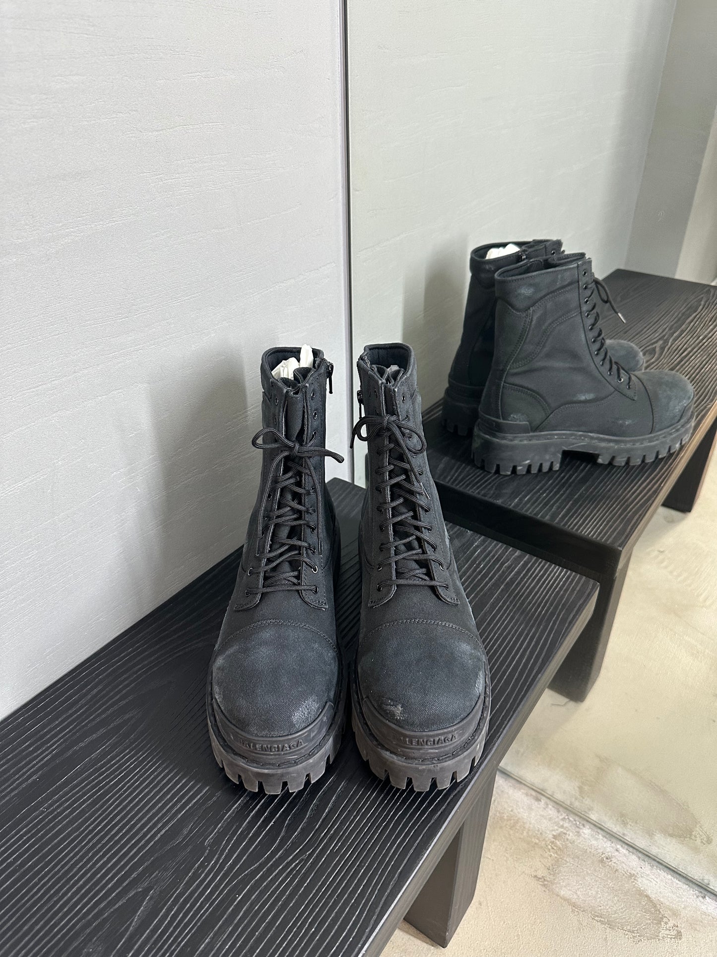 Balenciaga Combat Strike Boots