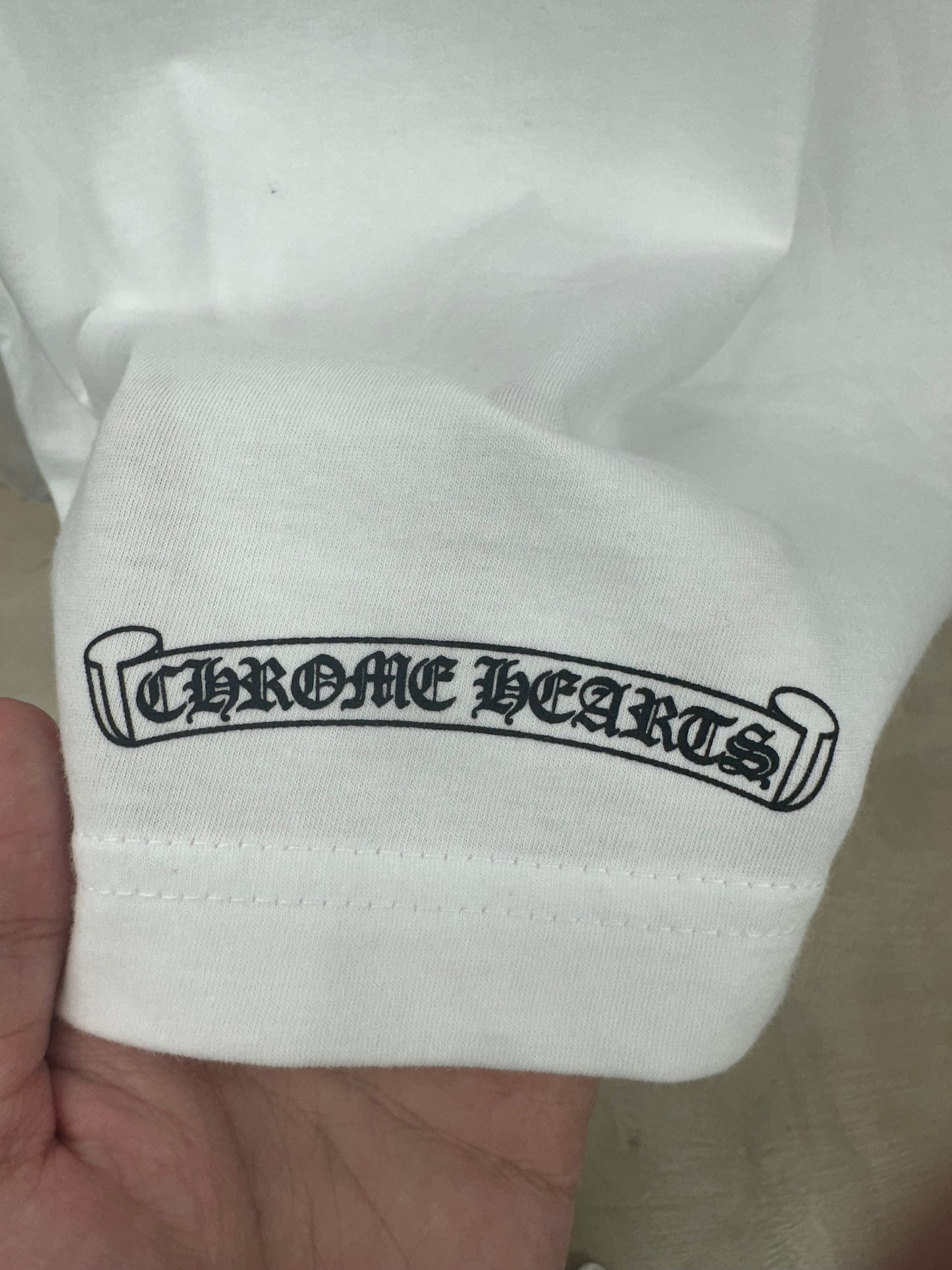 Chrome Hearts Neck Scroll Longsleeve