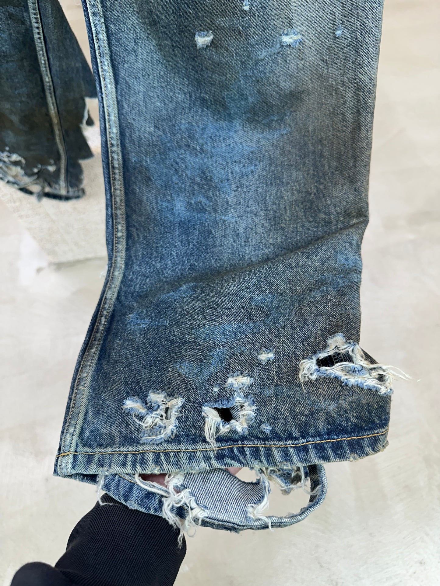 Balenciaga Super Destroyed Jeans