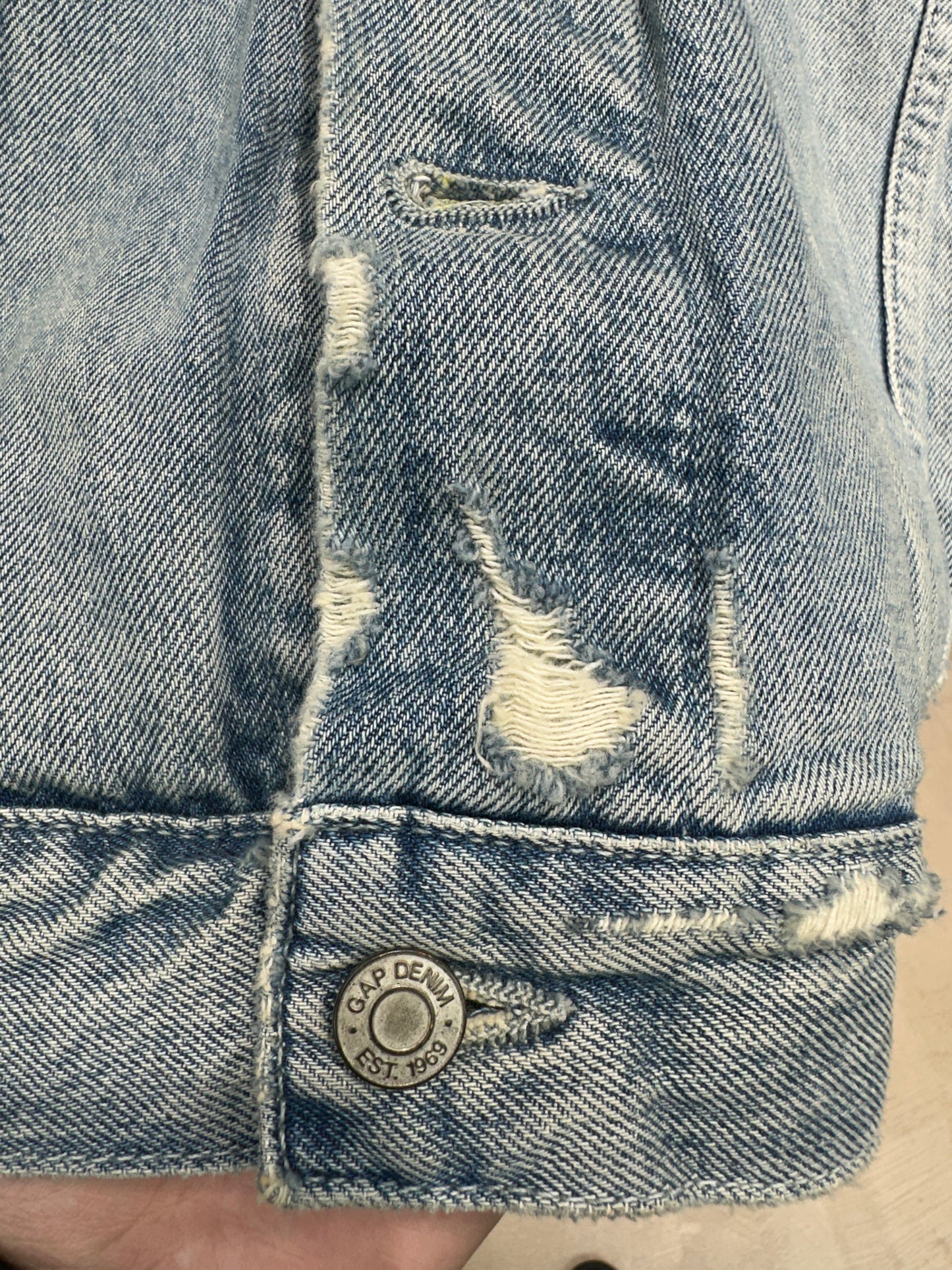 Balenciaga X Yeezy X Gap Denim Jacket