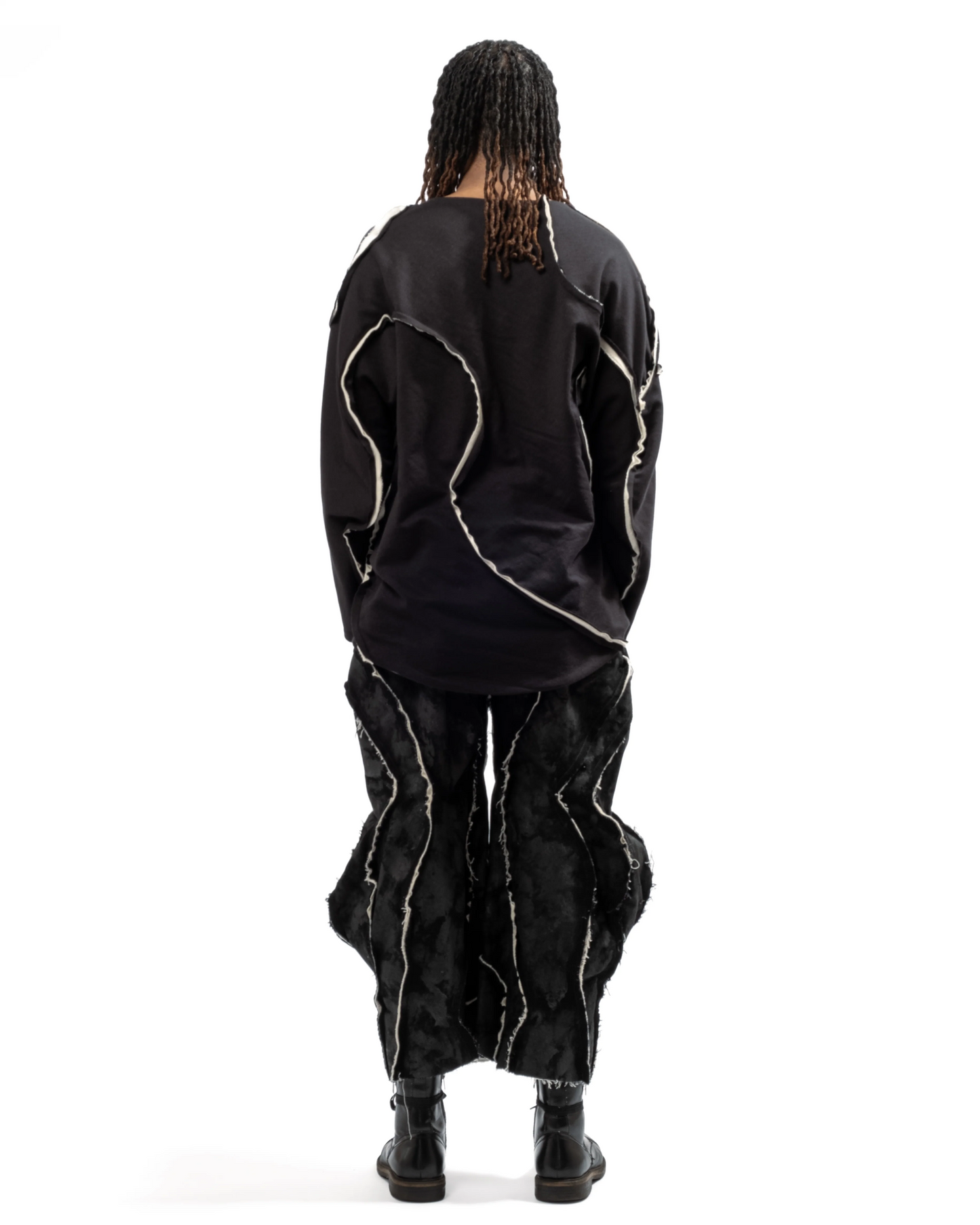 JAS Reversible Organic Seamed Sweater