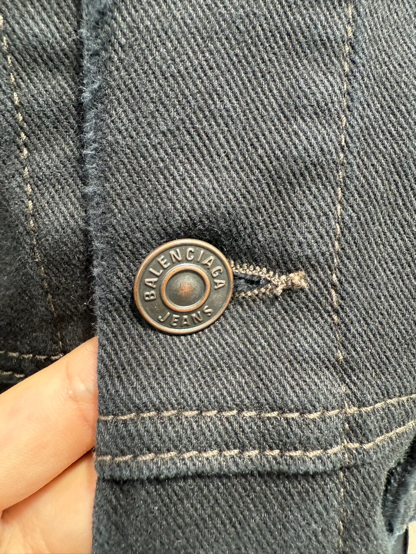 Balenciaga X Adidas Denim Jacket