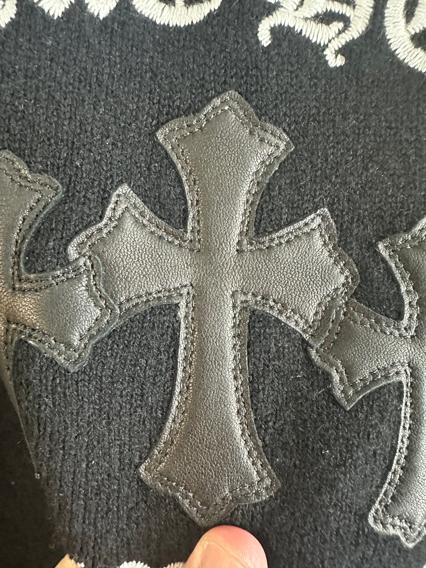 CHROME HEARTS Triple Cross Sweater