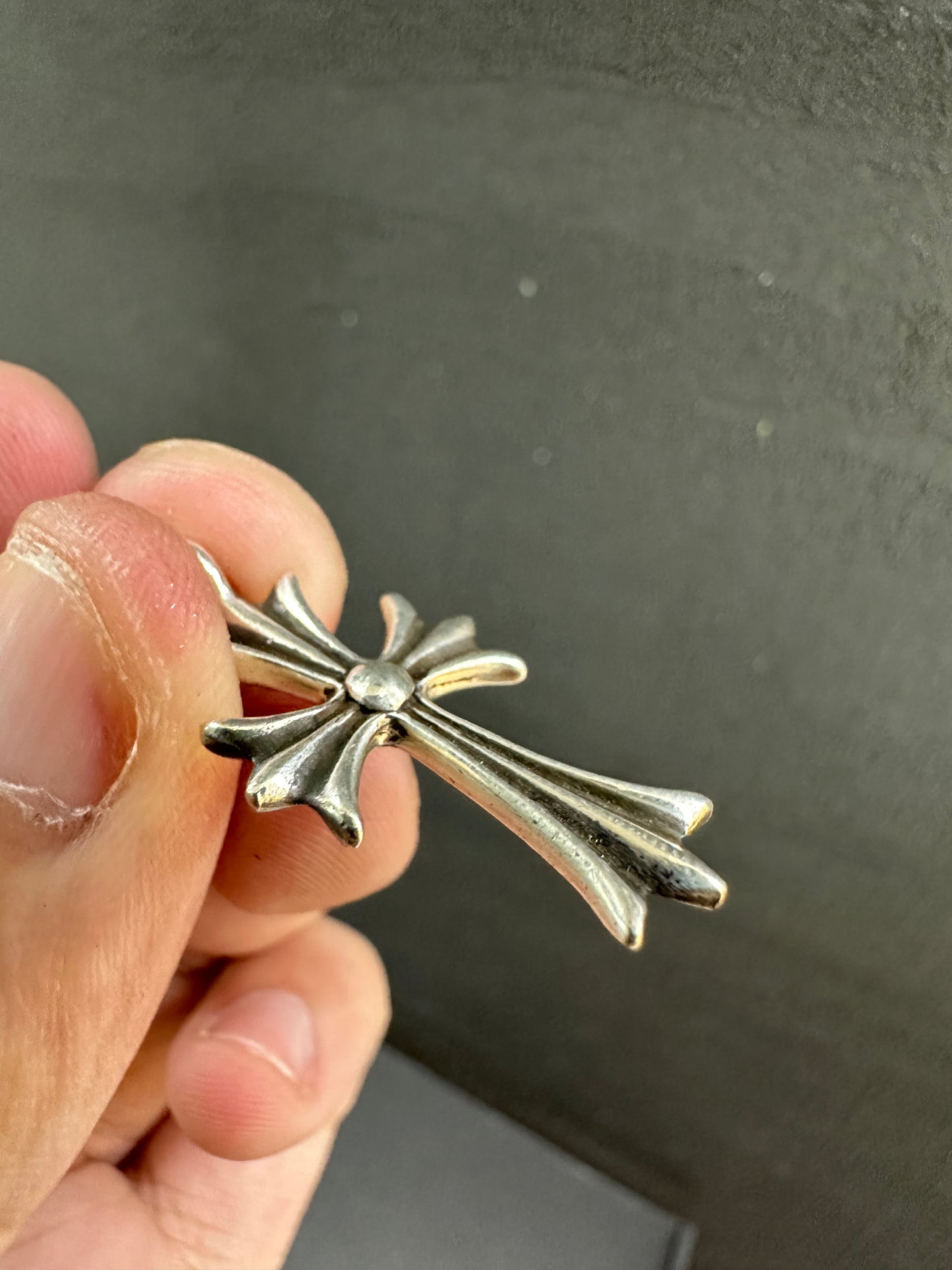 Chrome Hearts Ball Tiny Cross Pendant