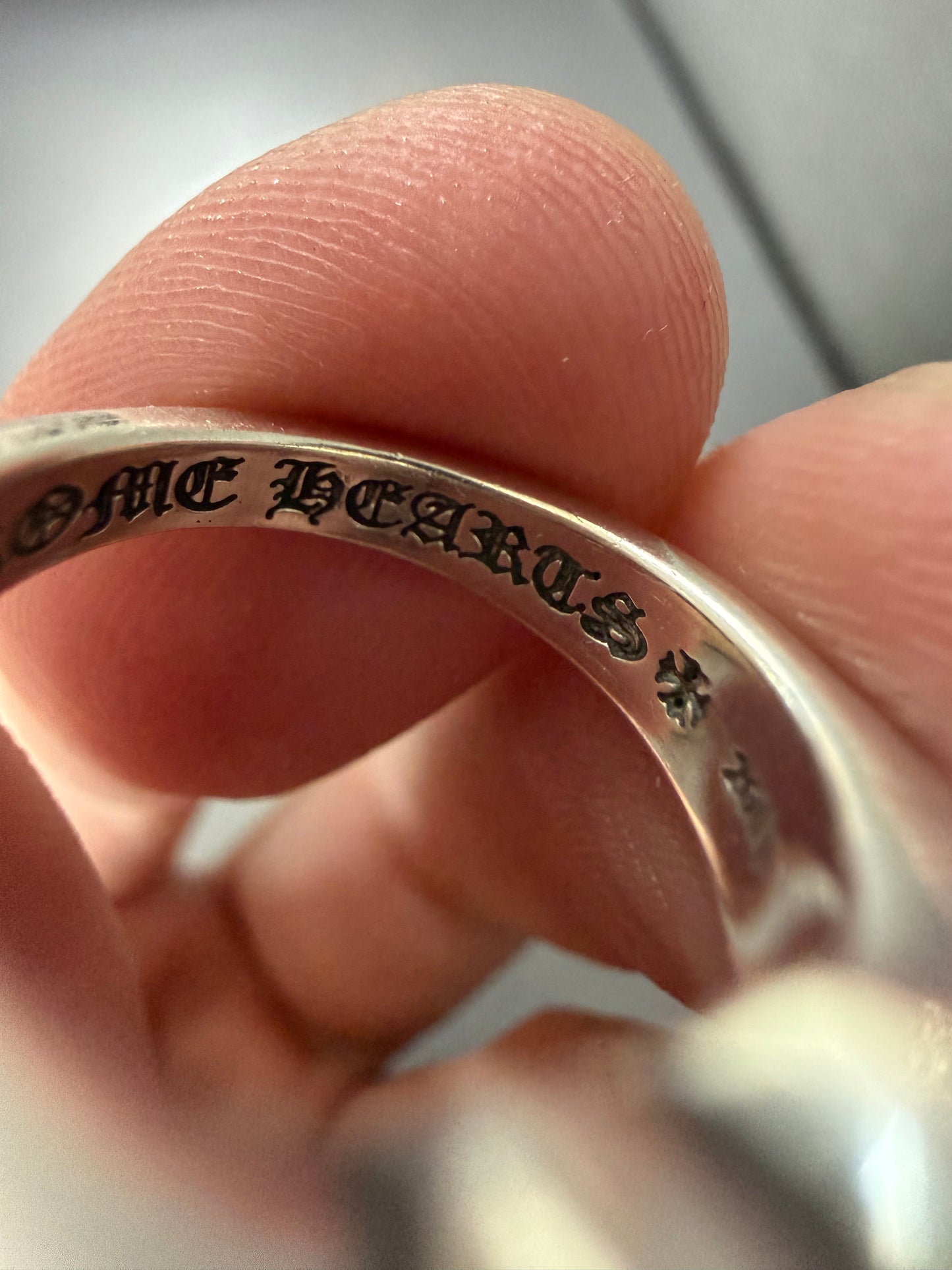 Chrome Hearts Cut Out Maltese Plus Ring L