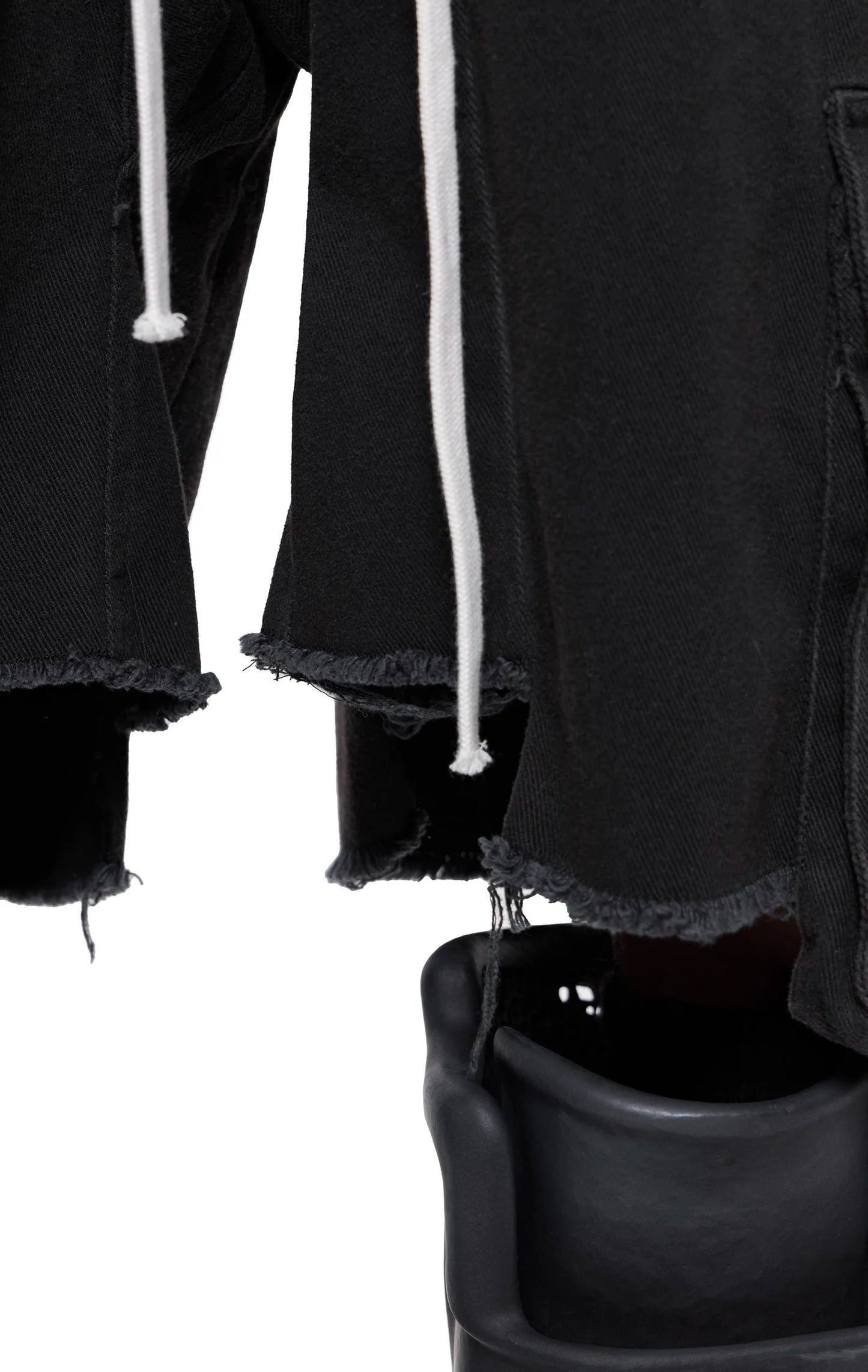 ADF DENIM CARGO MEGA SHORTS
