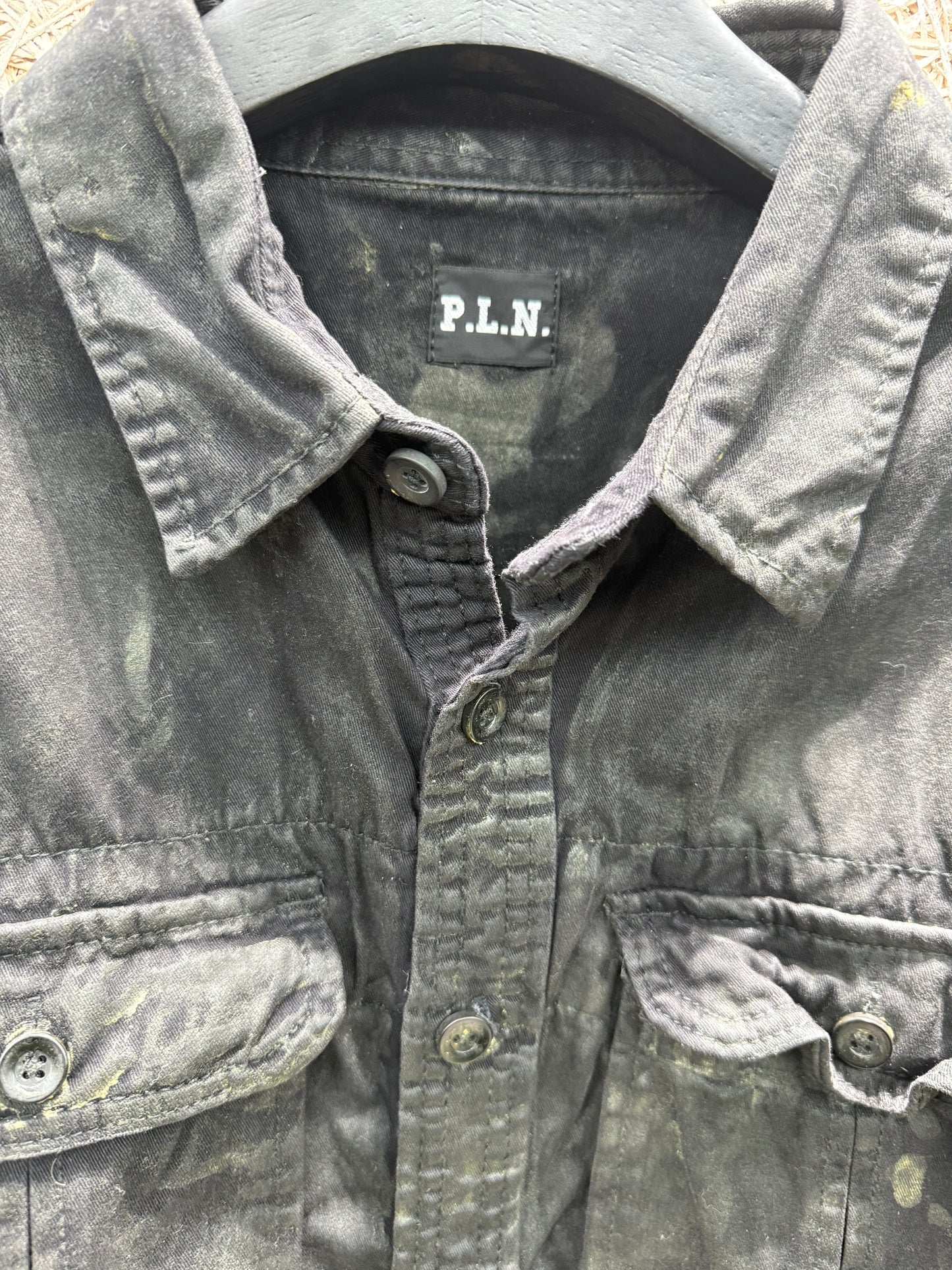 P.L.N. Oilskin Cargo Shirt