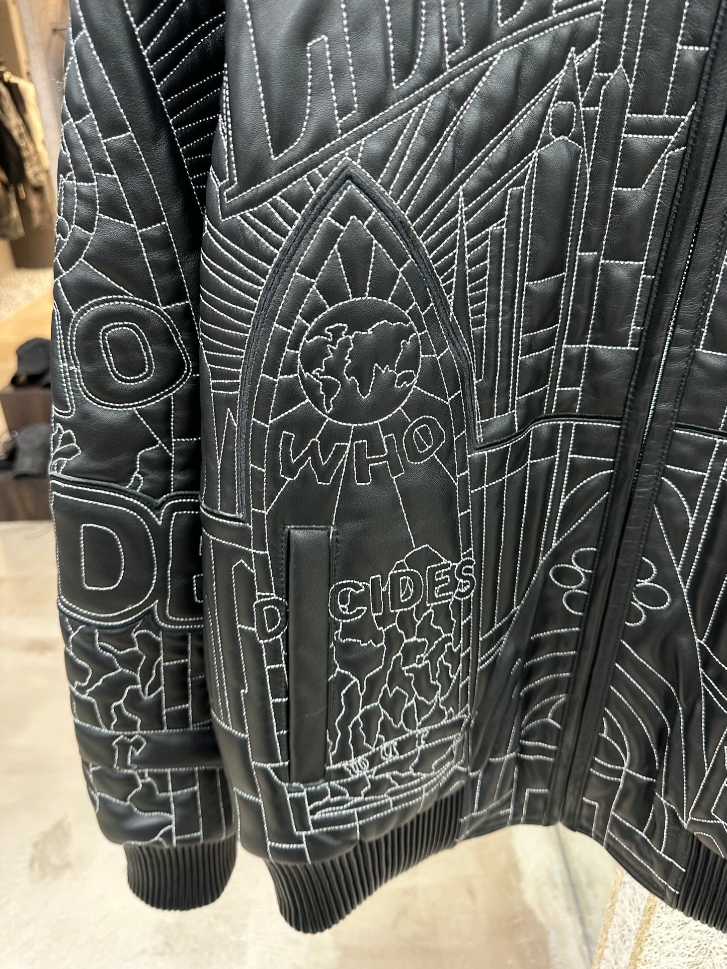Pellepelle wdw Cathedral Leather Jacket