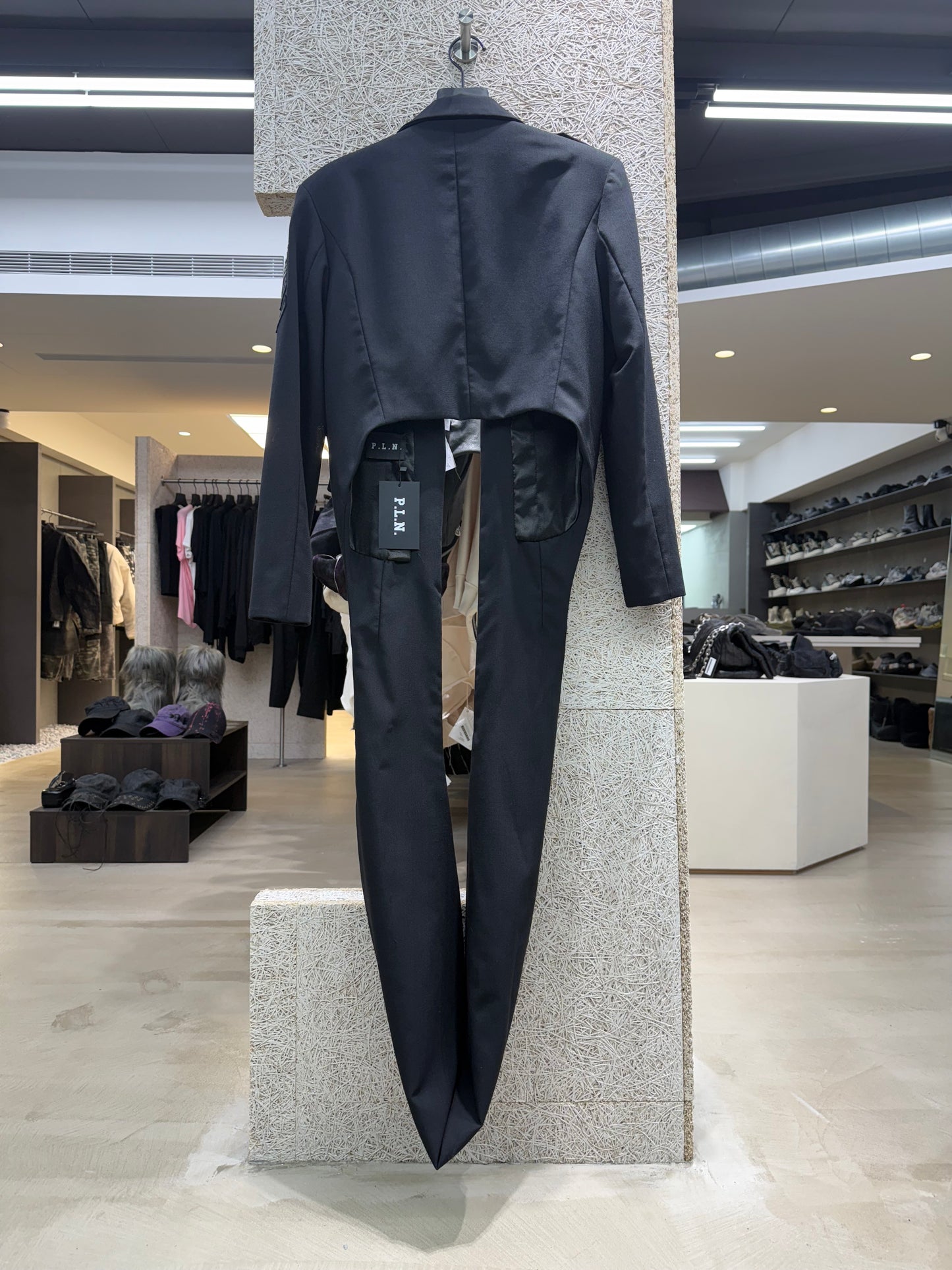 P.L.N. padded suit