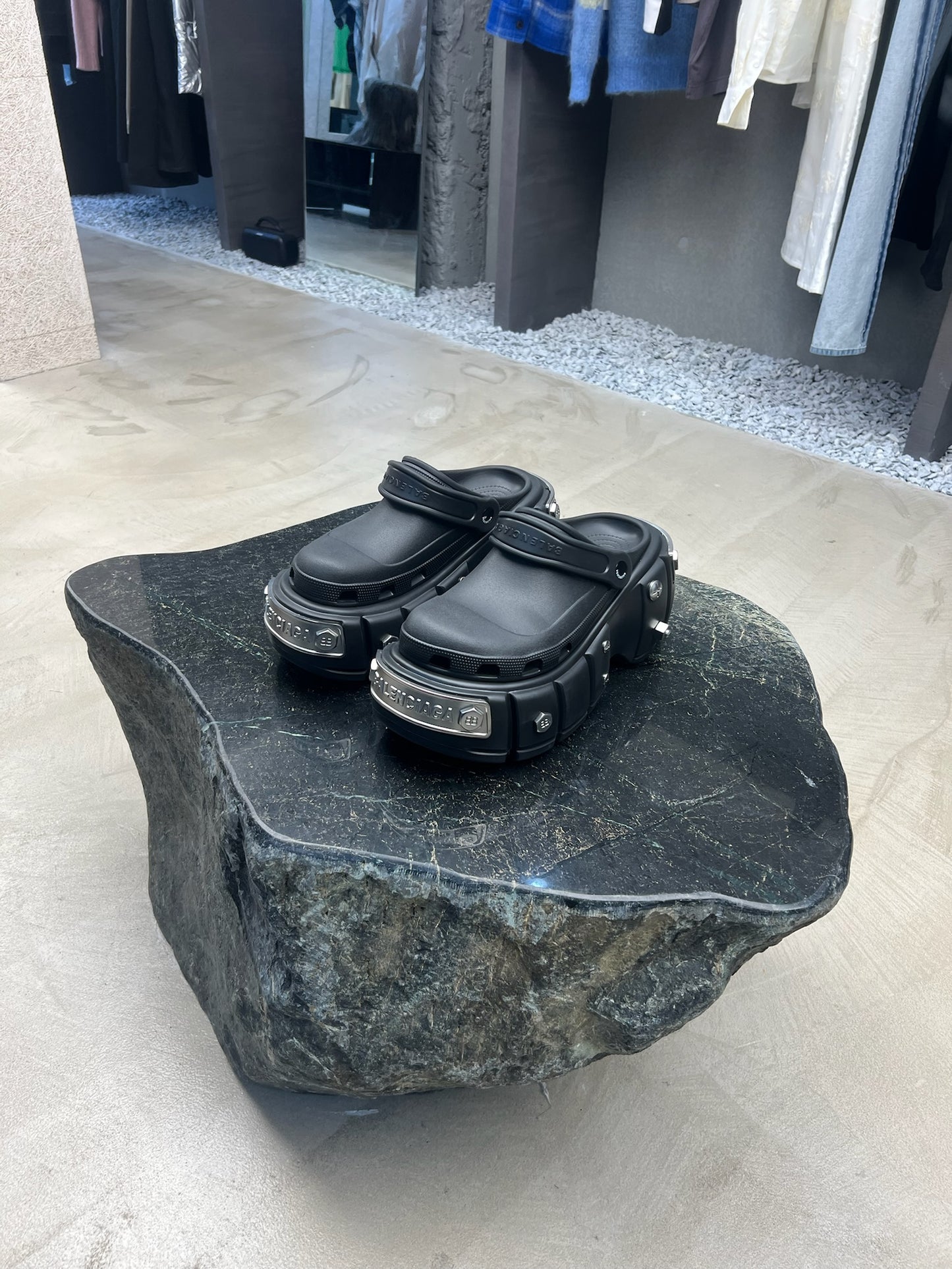 Balenciaga Crocs Hardcrocs Slippers