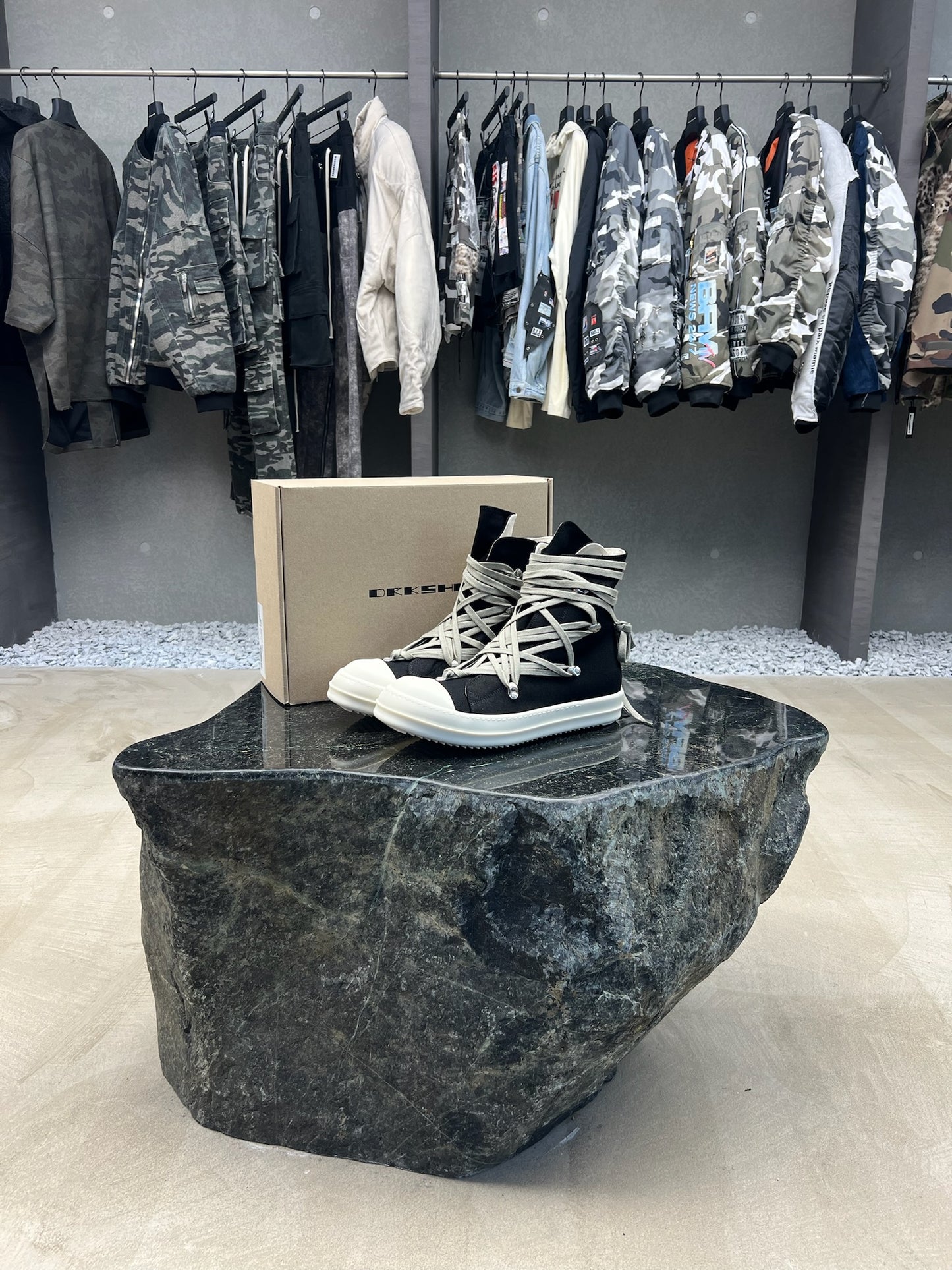 Rick Owens DRKSHDW Megalace Sneaks