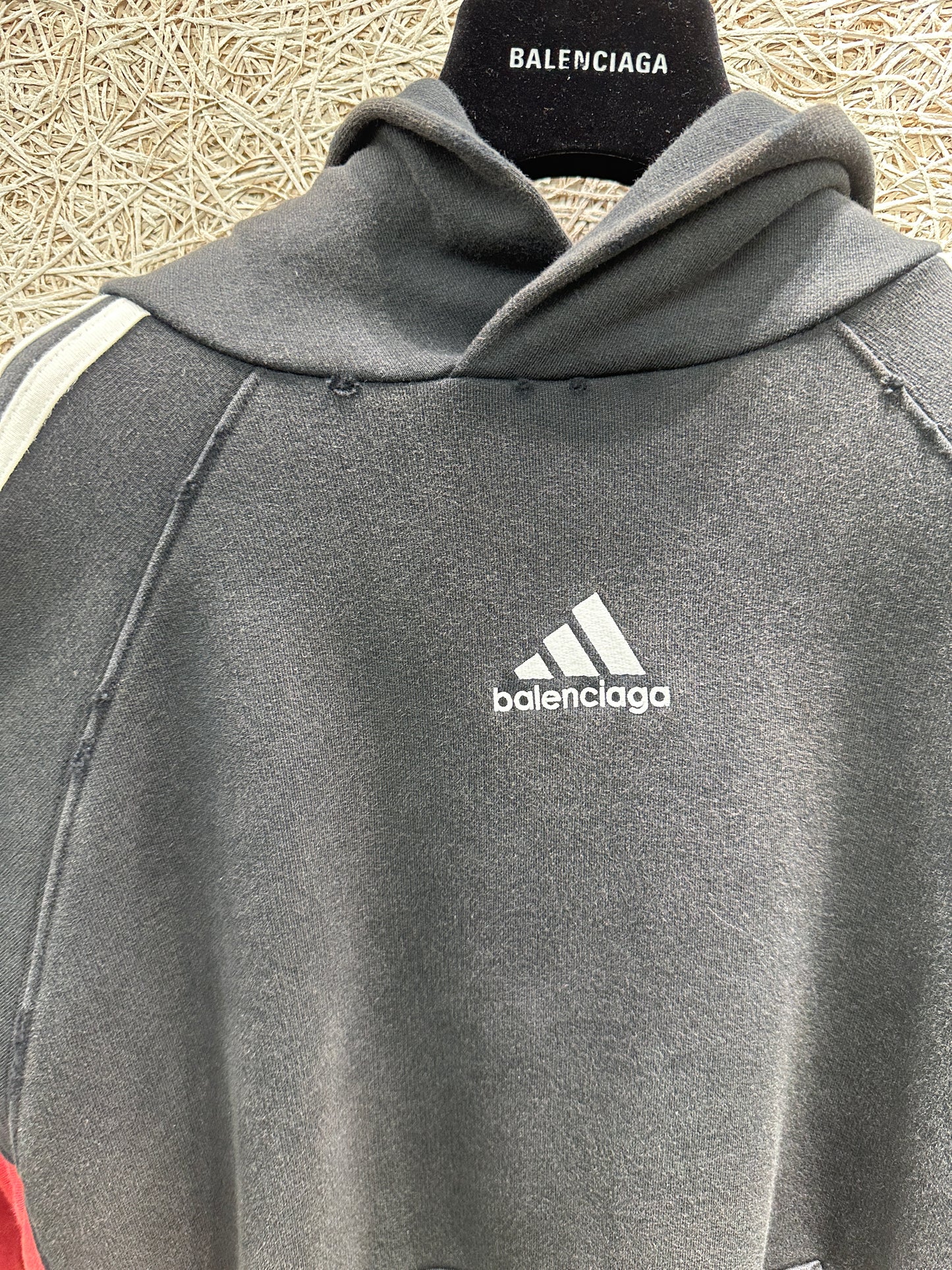 Balenciaga X Adidas Two-tone Hoodie