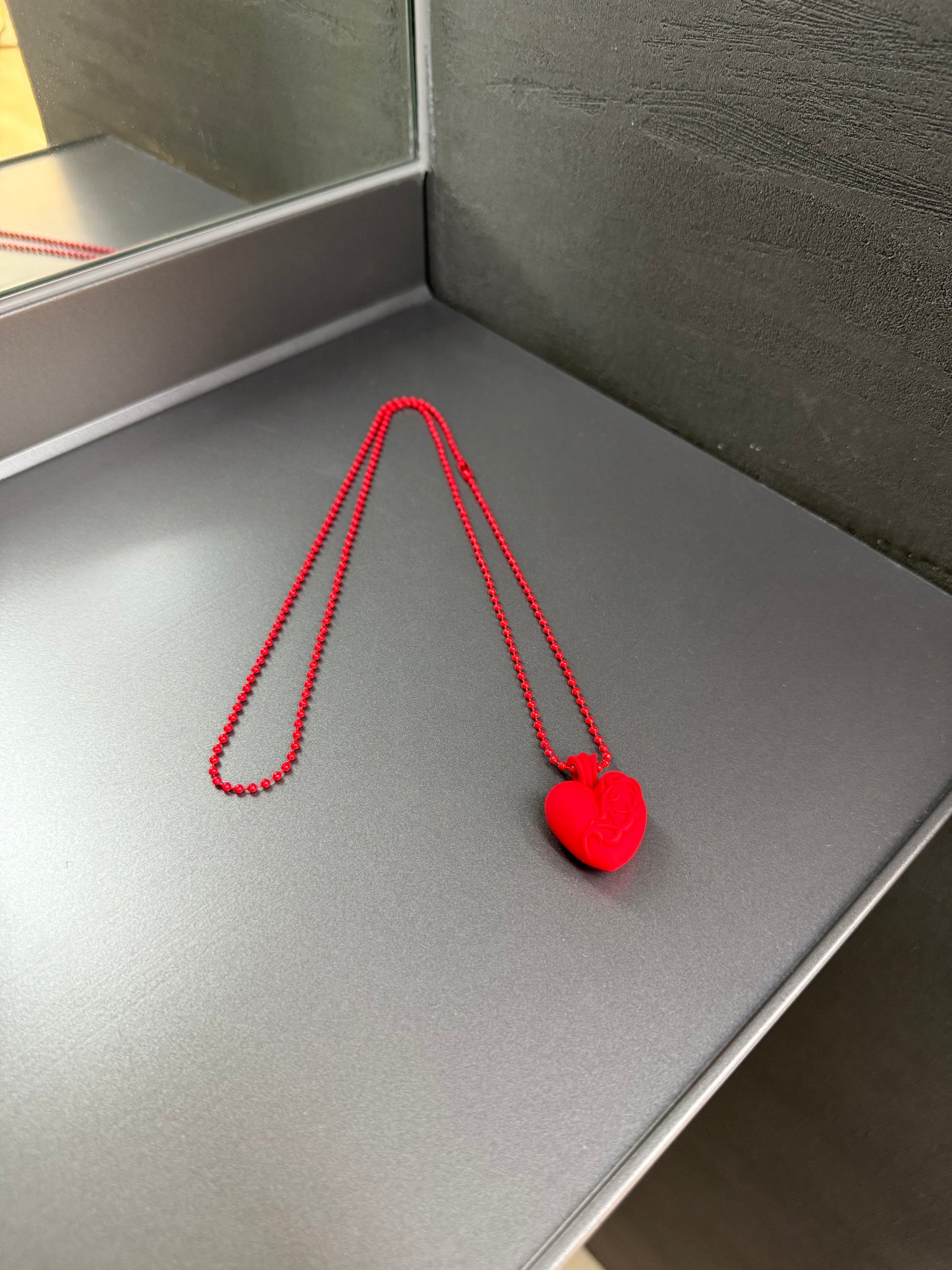 Chrome Hearts Silicone Vine heart Necklace