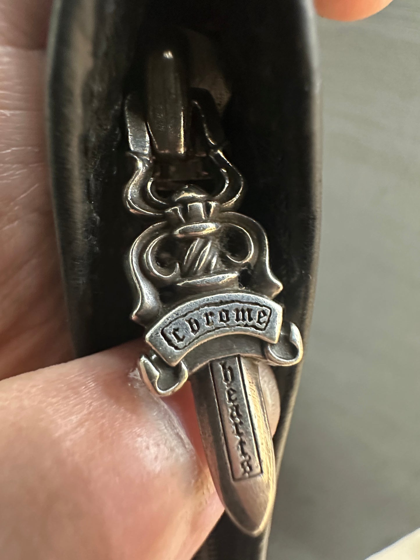 Chrome Hearts Zipper Change Purse