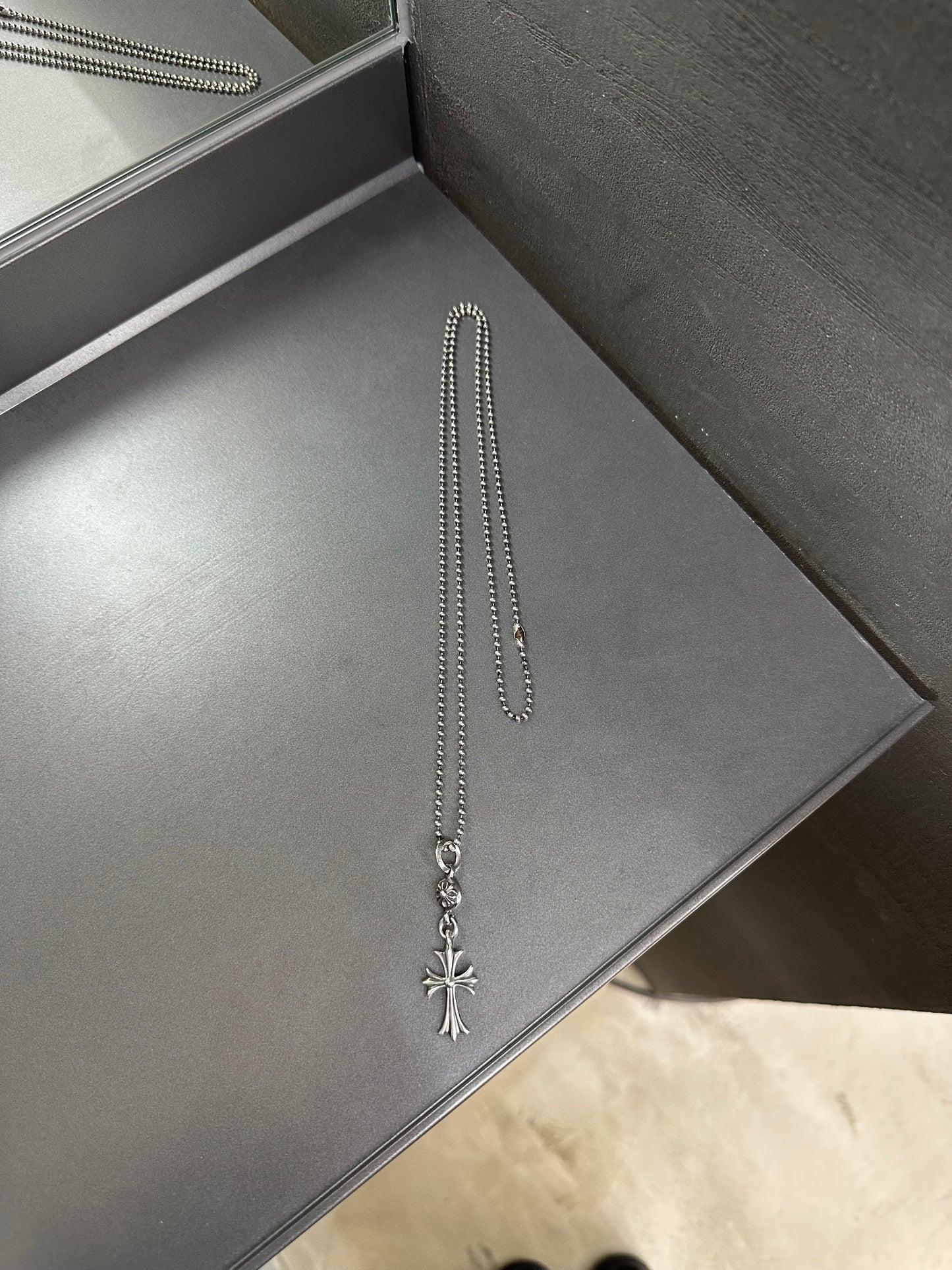 Chrome Hearts Cross Ball Necklace