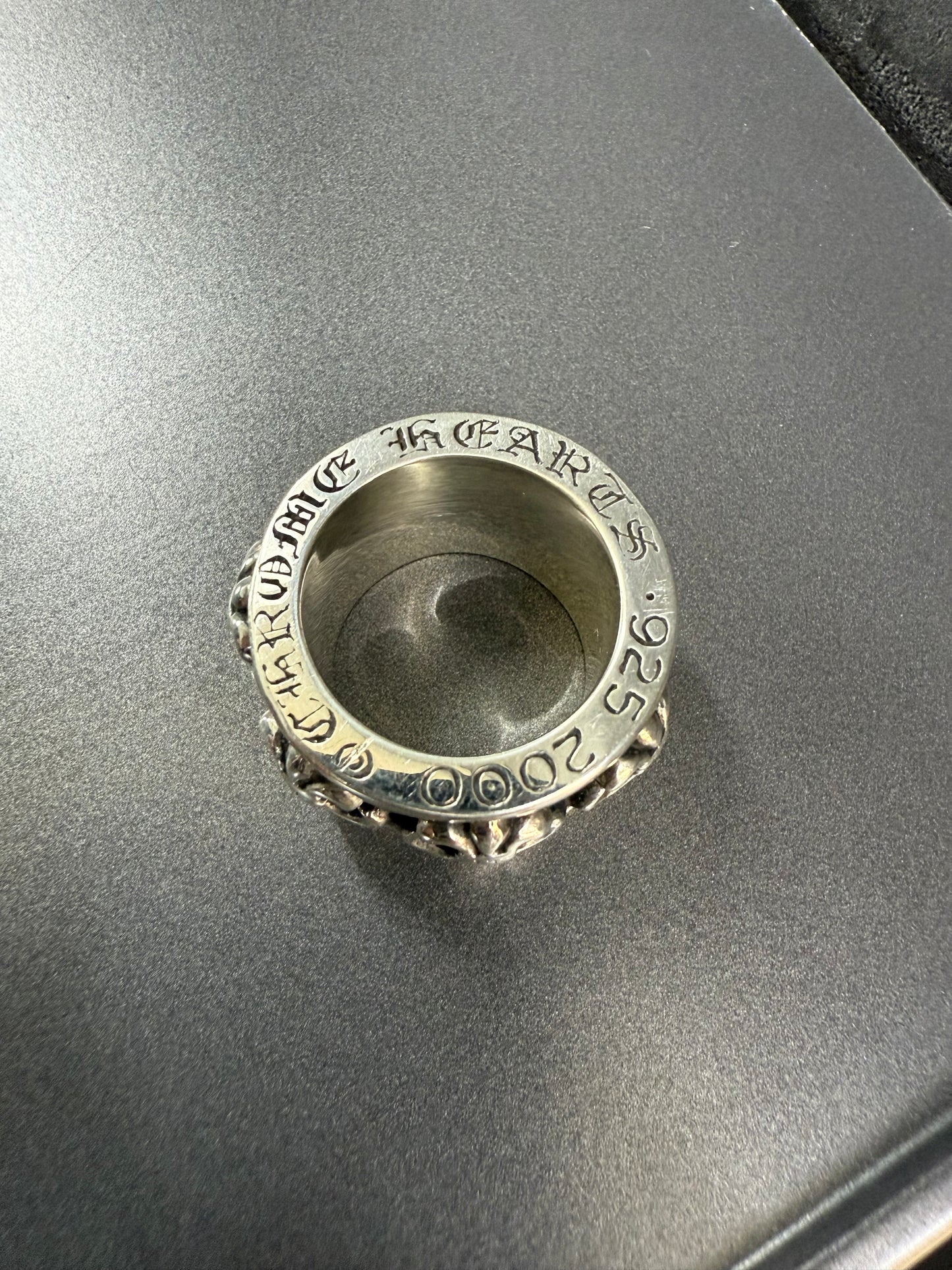 Chrome Hearts Fleur Spinner Ring
