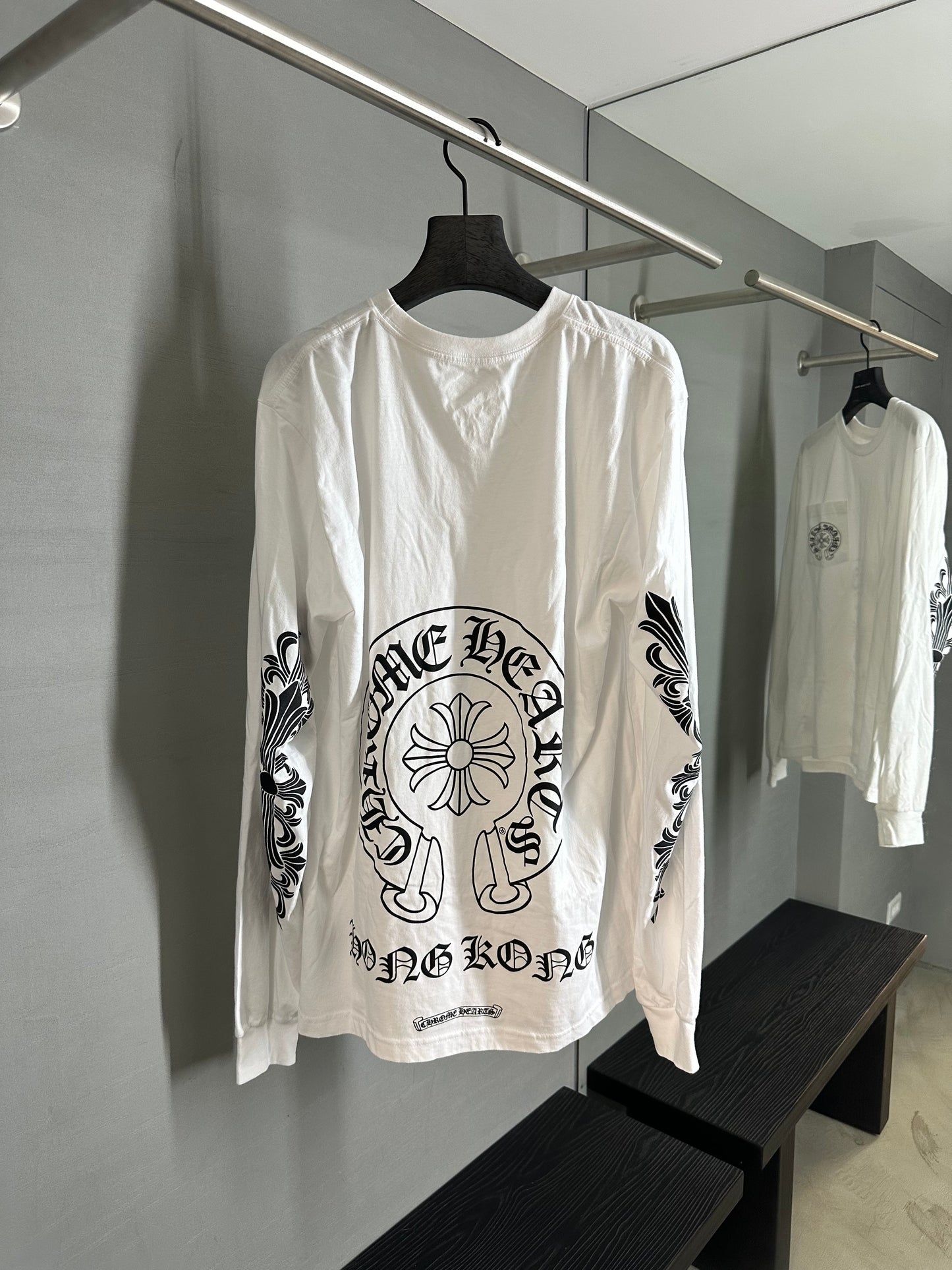 Chrome Hearts HONG KONG Horseshoe Long Sleeve