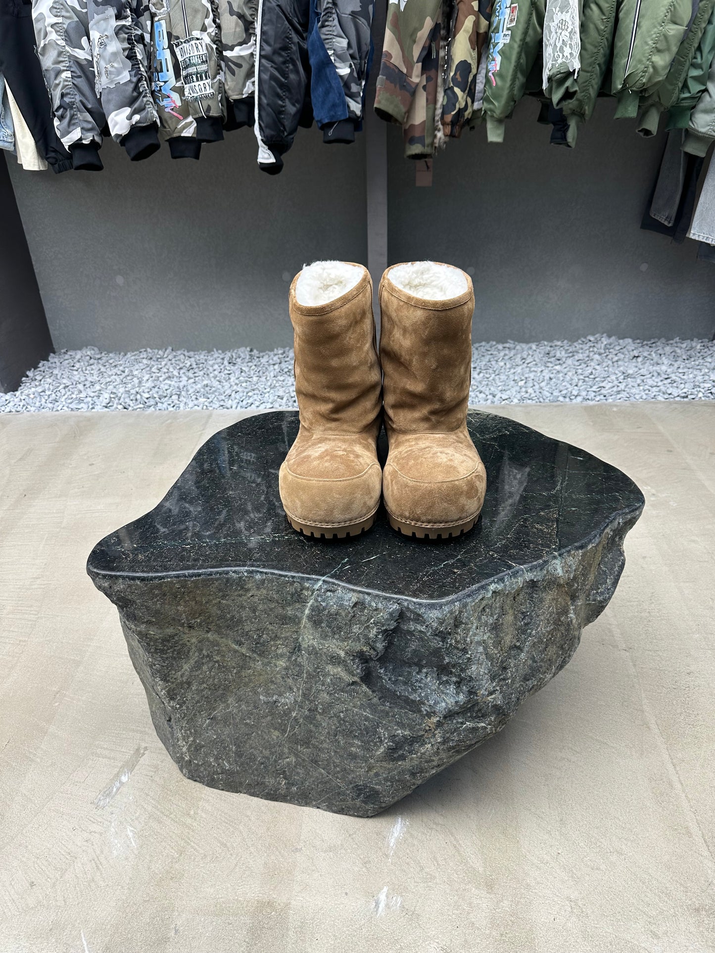 Balenciaga Alaska suede boots